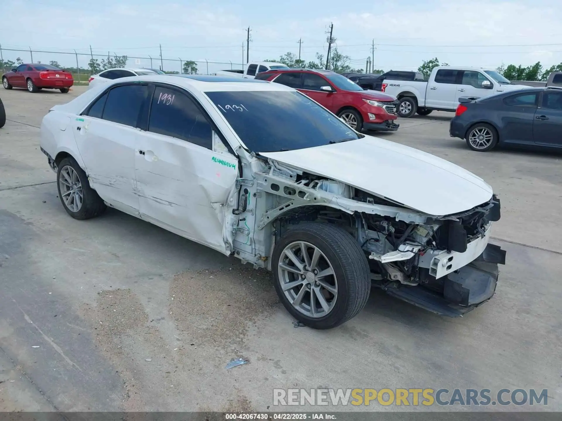 1 Фотография поврежденного автомобиля 1G6AR5SS7K0100804 CADILLAC CTS 2019