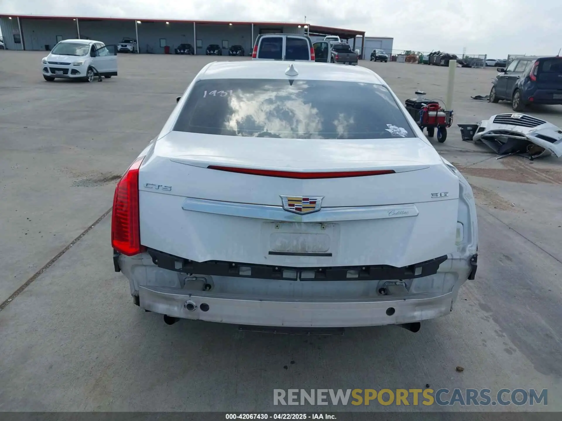16 Фотография поврежденного автомобиля 1G6AR5SS7K0100804 CADILLAC CTS 2019