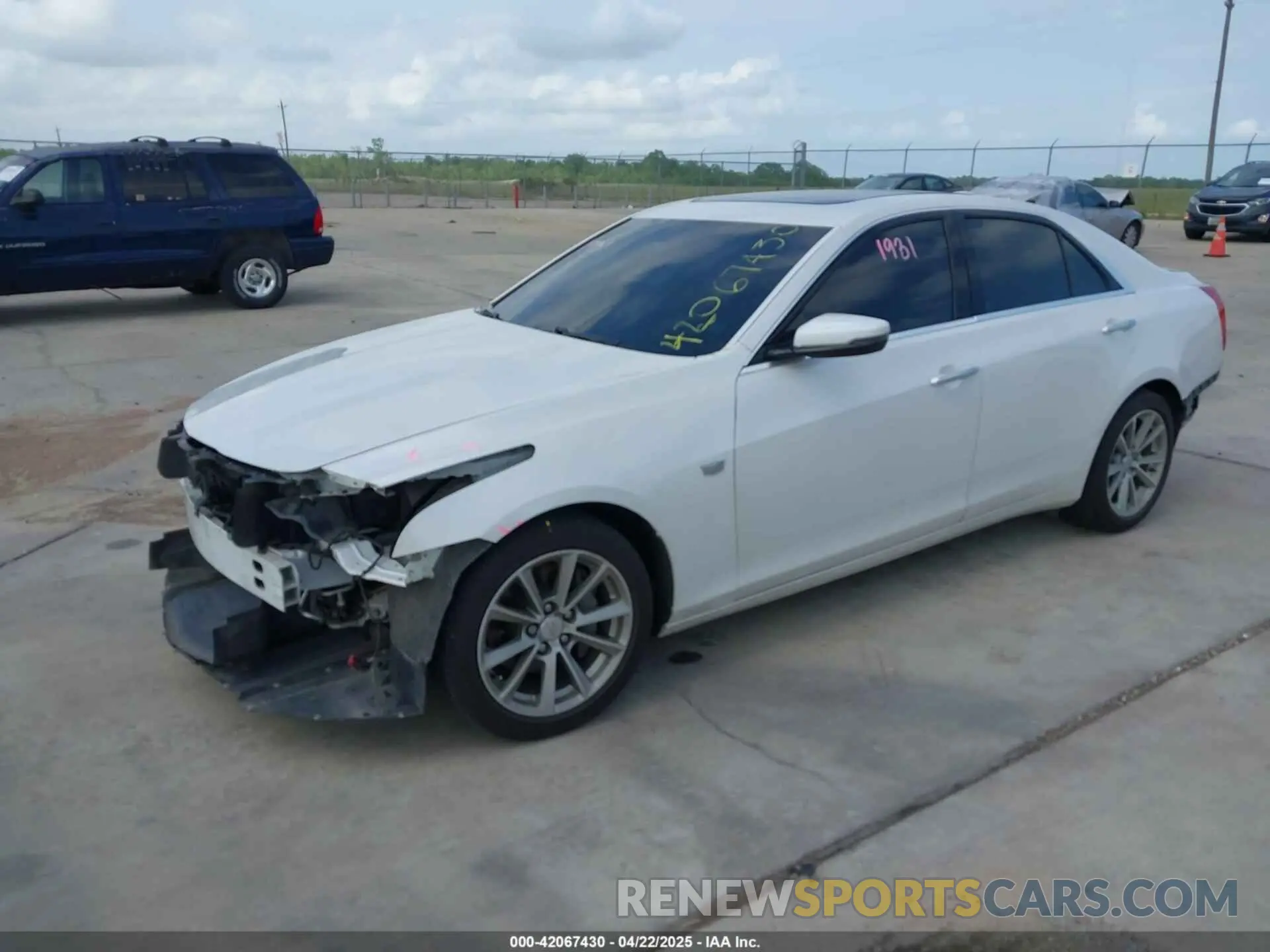 2 Фотография поврежденного автомобиля 1G6AR5SS7K0100804 CADILLAC CTS 2019