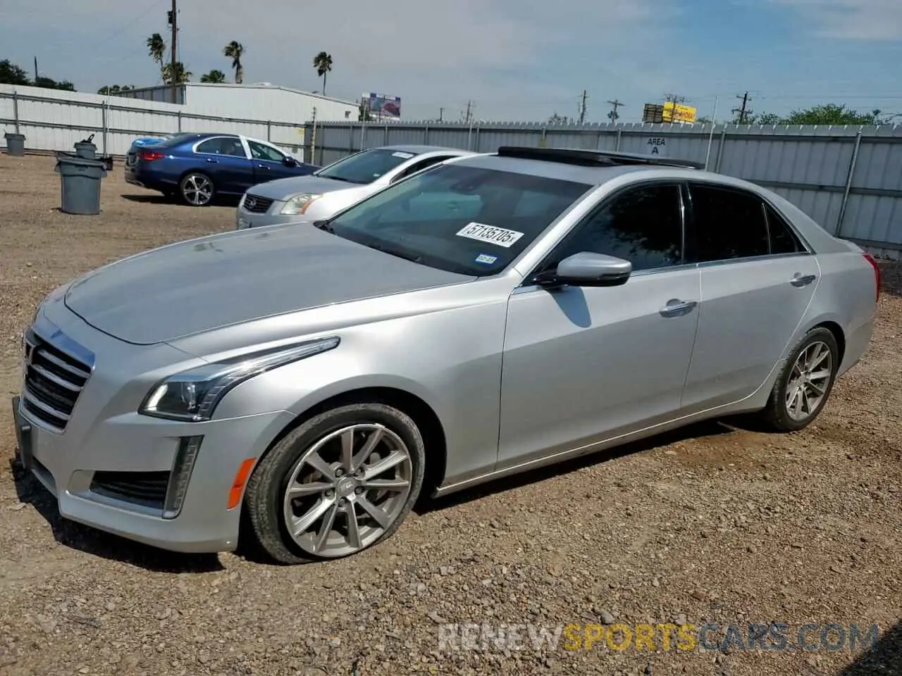 1 Фотография поврежденного автомобиля 1G6AR5SSXK0111005 CADILLAC CTS 2019