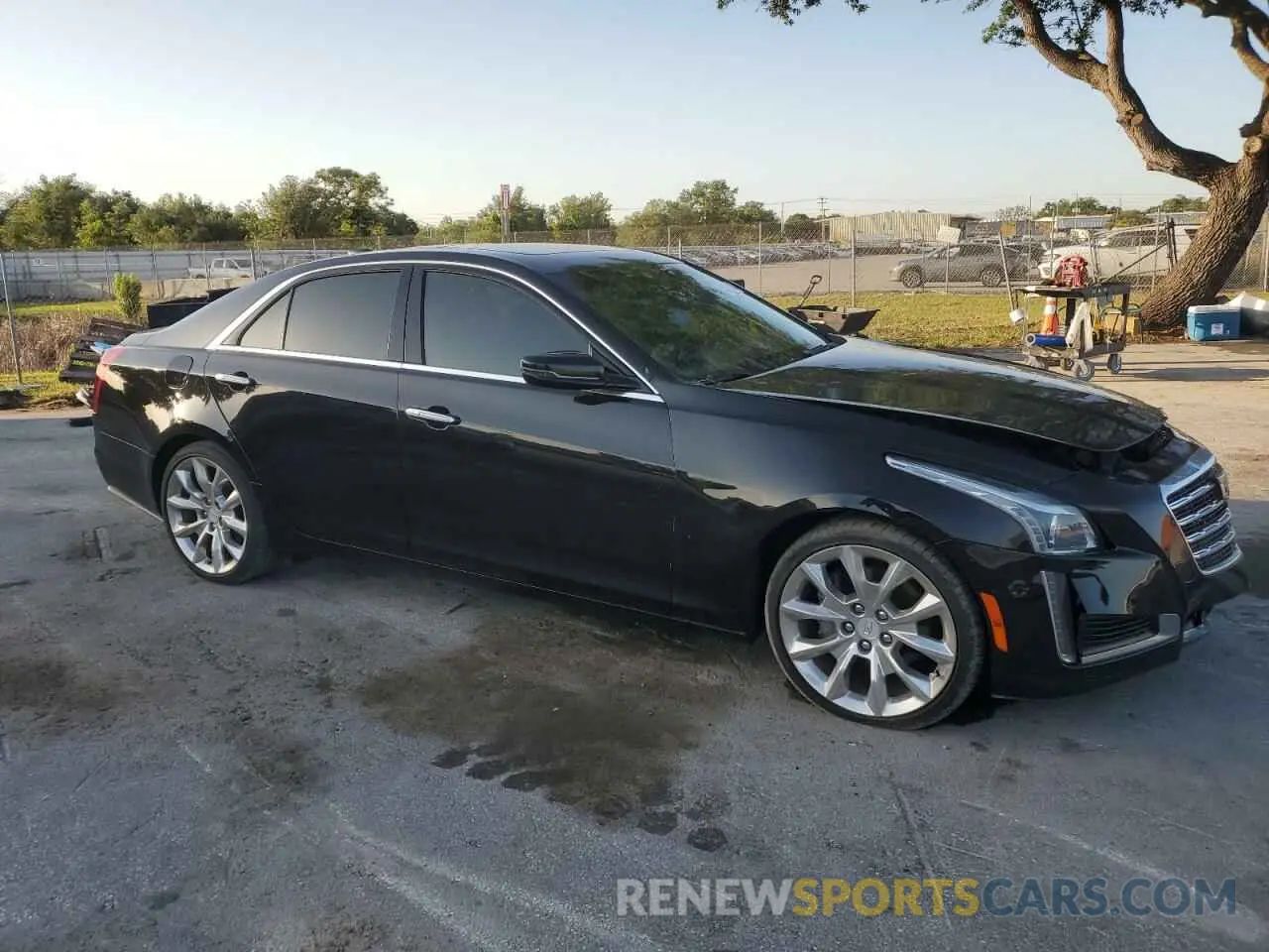 4 Photograph of a damaged car 1G6AS5SSXK0141755 CADILLAC CTS 2019