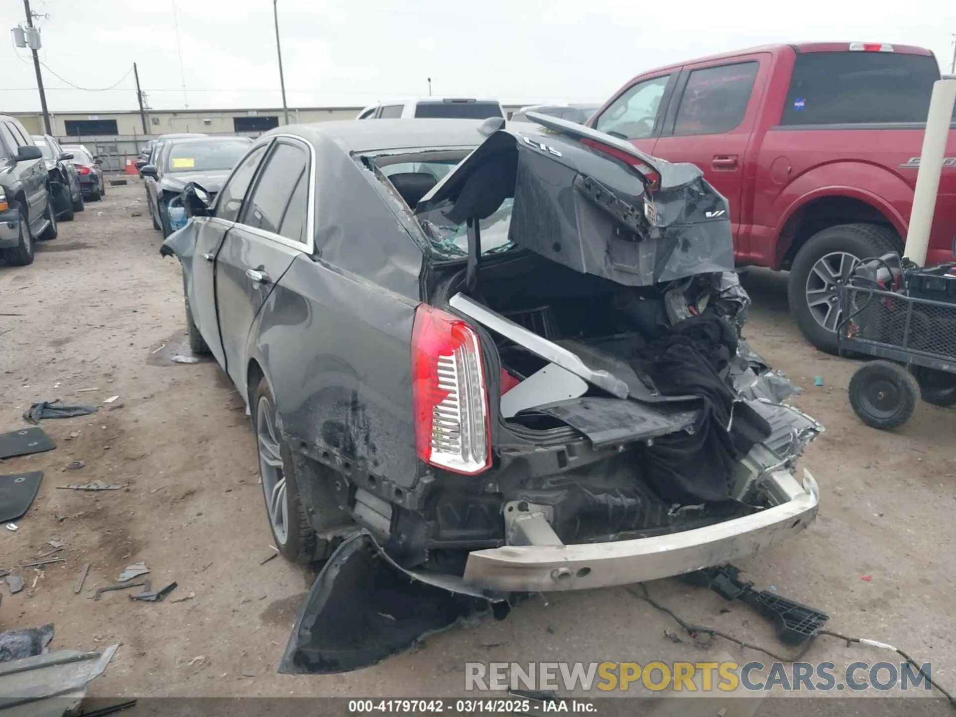 3 Photograph of a damaged car 1G6AU5S86K0137118 CADILLAC CTS 2019