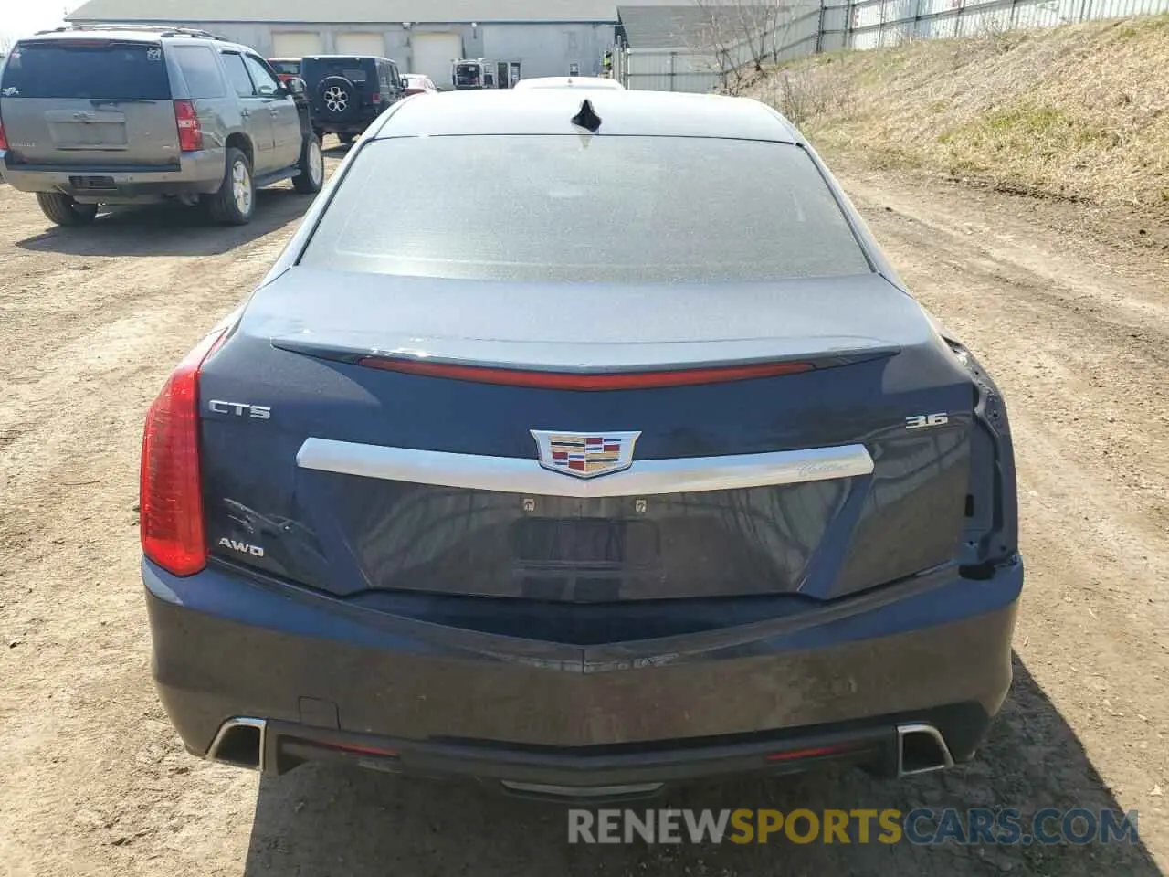 6 Photograph of a damaged car 1G6AX5SS1K0101825 CADILLAC CTS 2019