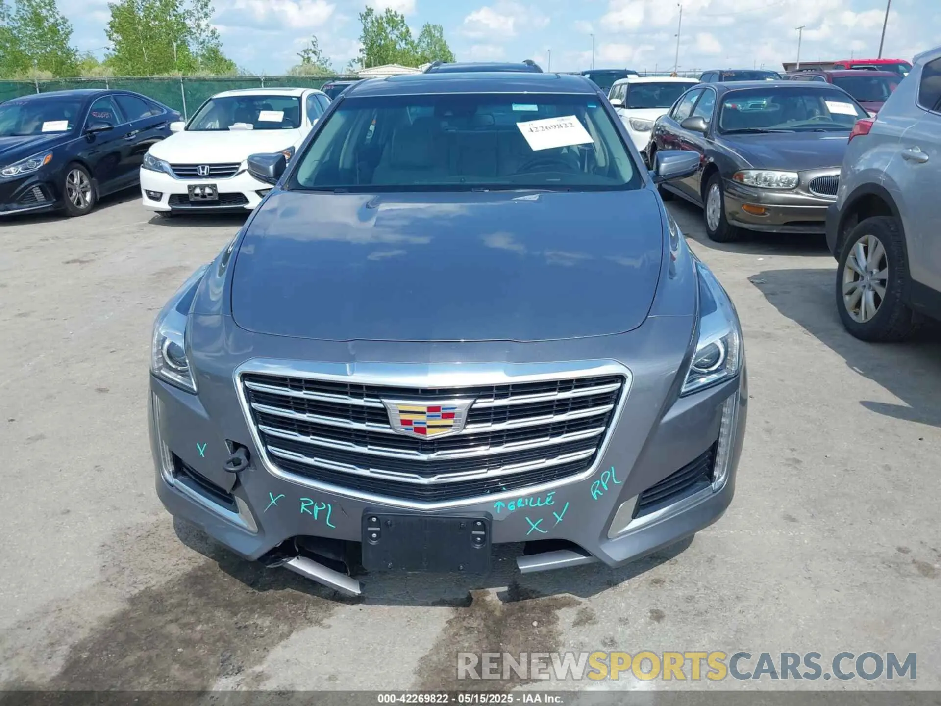 12 Фотография поврежденного автомобиля 1G6AX5SX3K0121389 CADILLAC CTS 2019