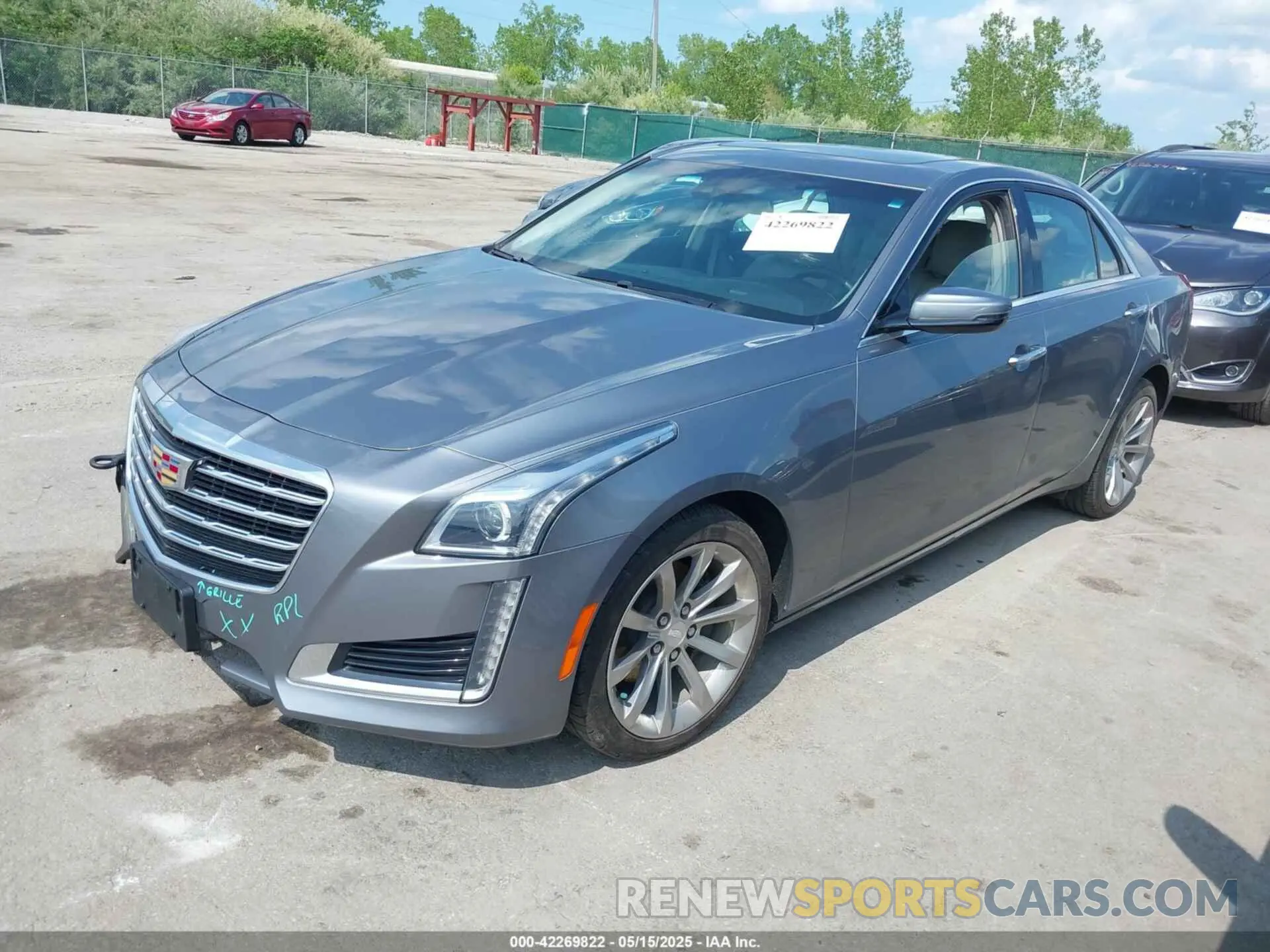 2 Фотография поврежденного автомобиля 1G6AX5SX3K0121389 CADILLAC CTS 2019