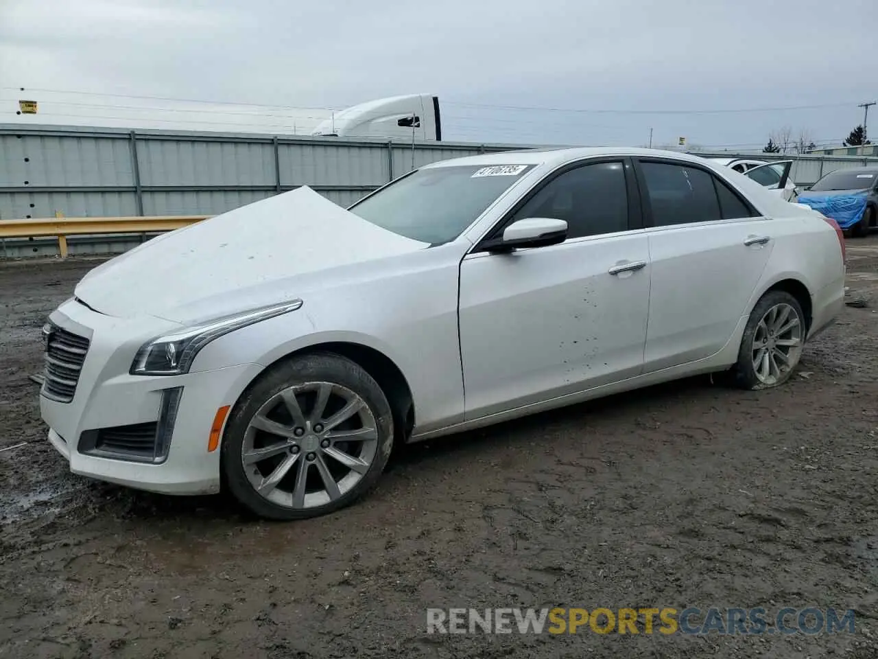 1 Photograph of a damaged car 1G6AX5SX5K0107297 CADILLAC CTS 2019