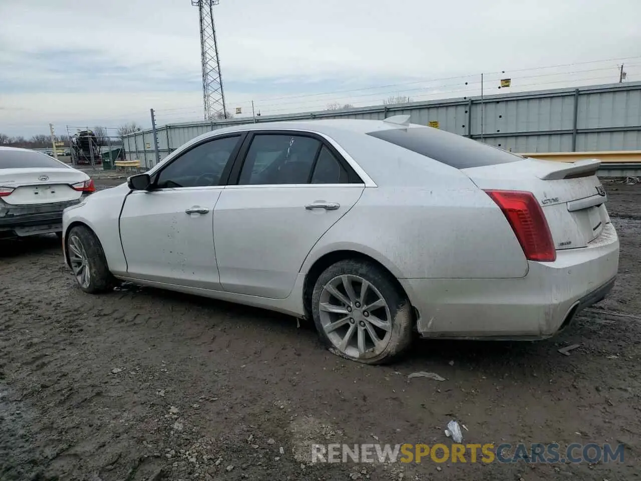 2 Photograph of a damaged car 1G6AX5SX5K0107297 CADILLAC CTS 2019