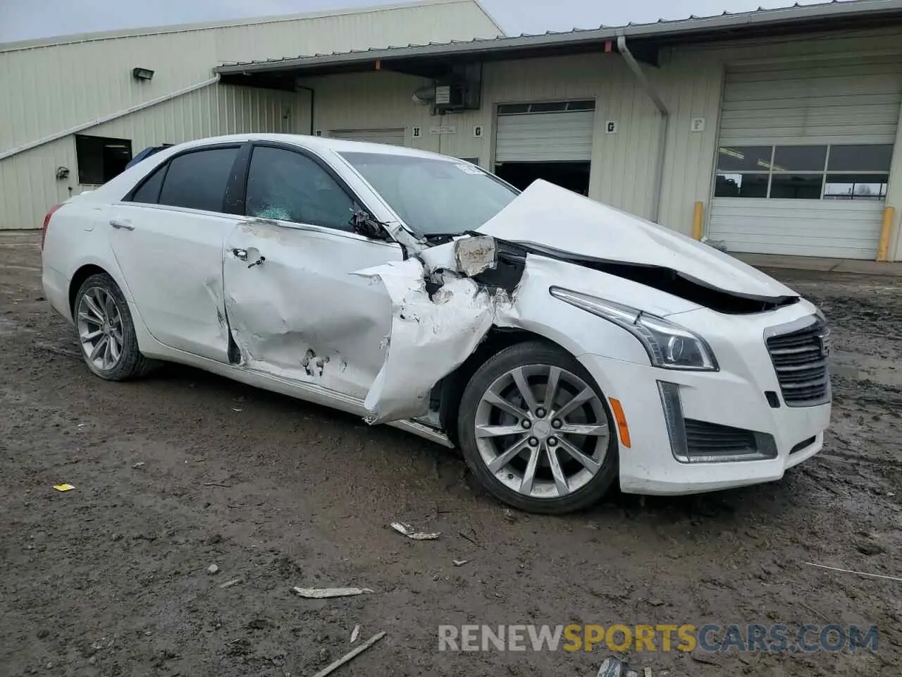 4 Photograph of a damaged car 1G6AX5SX5K0107297 CADILLAC CTS 2019