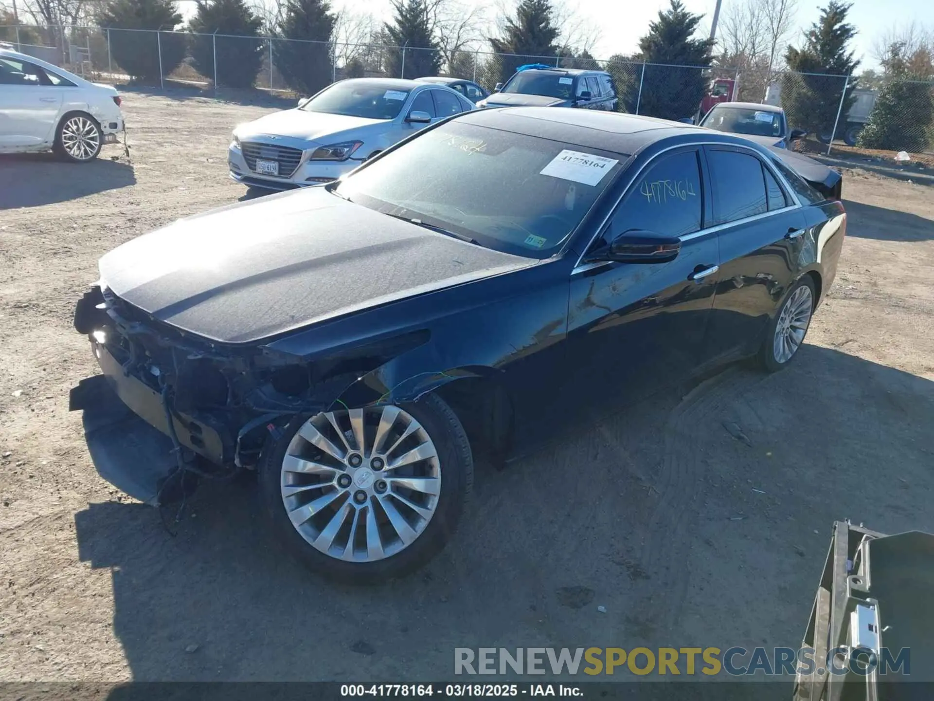 2 Фотография поврежденного автомобиля 1G6AX5SX8K0129858 CADILLAC CTS 2019
