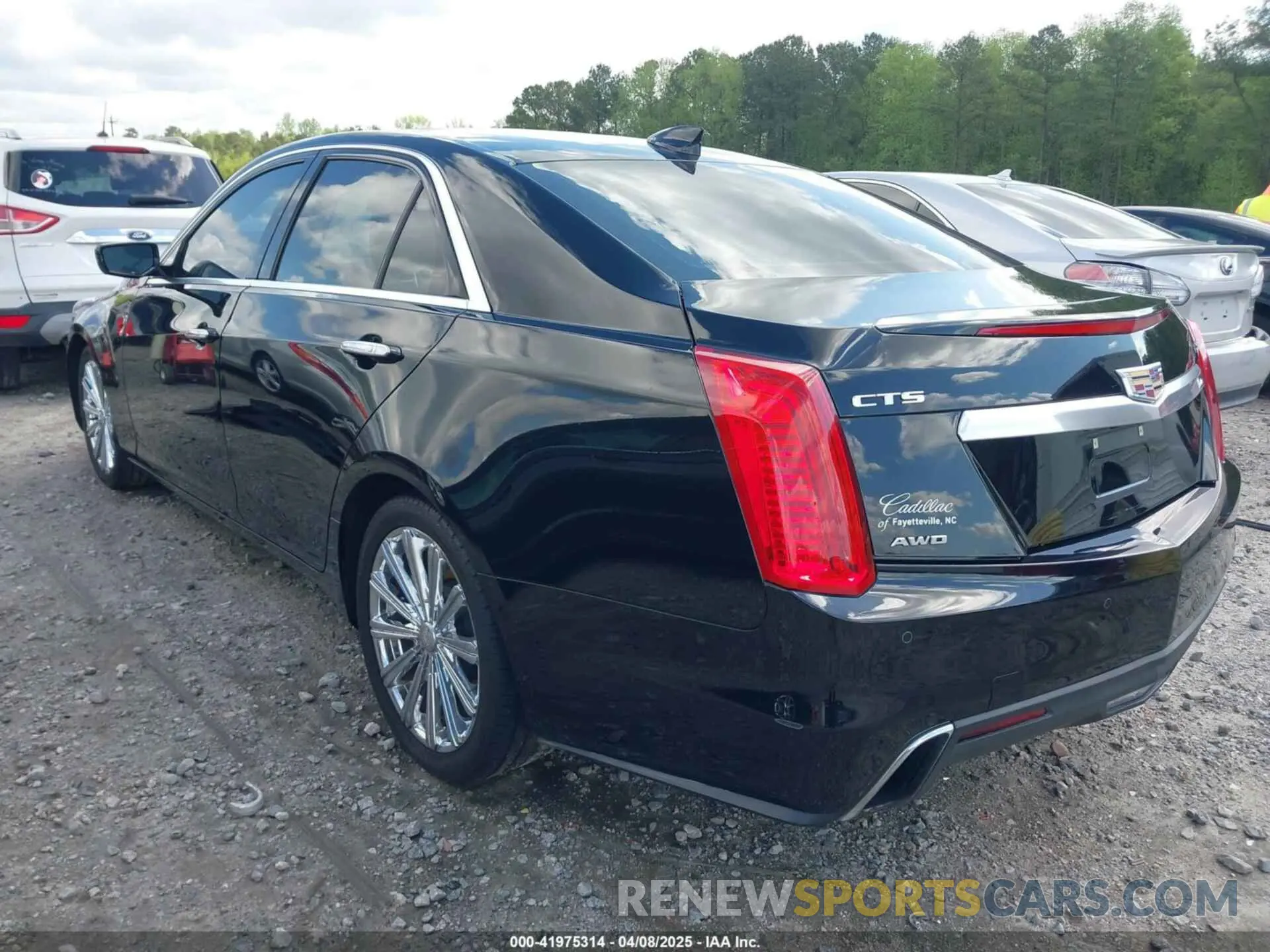 3 Photograph of a damaged car 1G6AX5SX8K0135286 CADILLAC CTS 2019