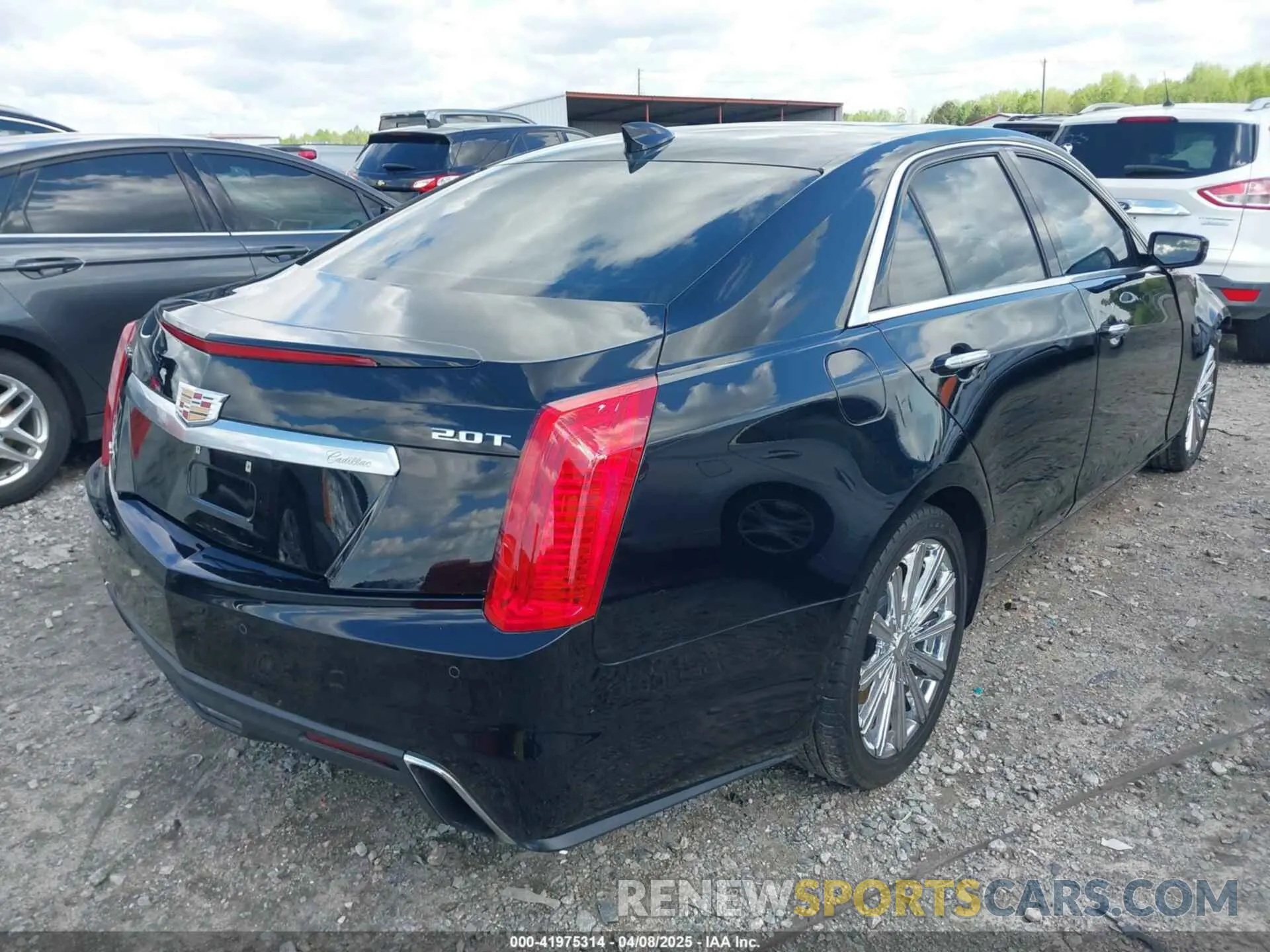 4 Photograph of a damaged car 1G6AX5SX8K0135286 CADILLAC CTS 2019