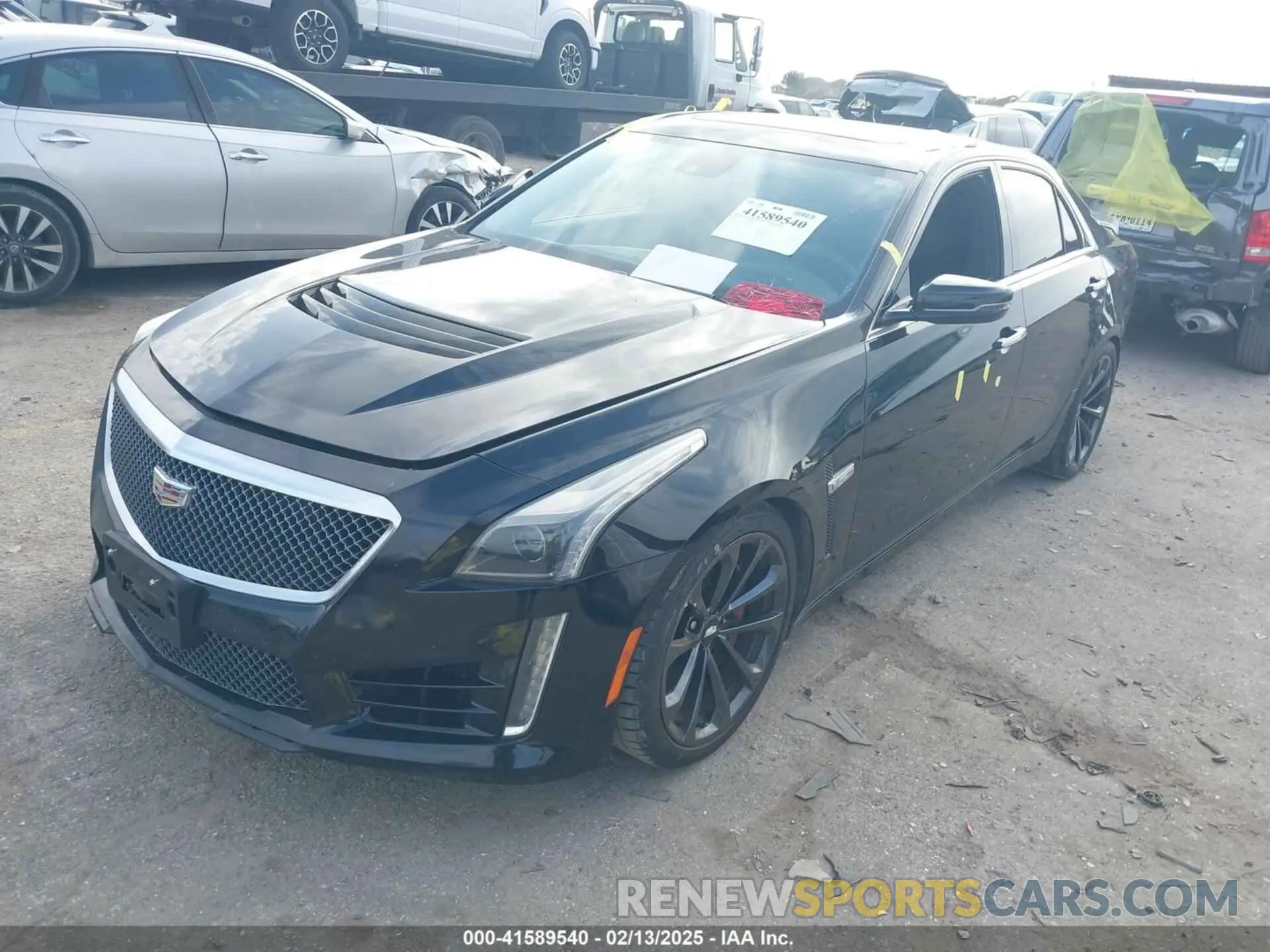 2 Фотография поврежденного автомобиля 1G6A15S67K0122909 CADILLAC CTS-V 2019