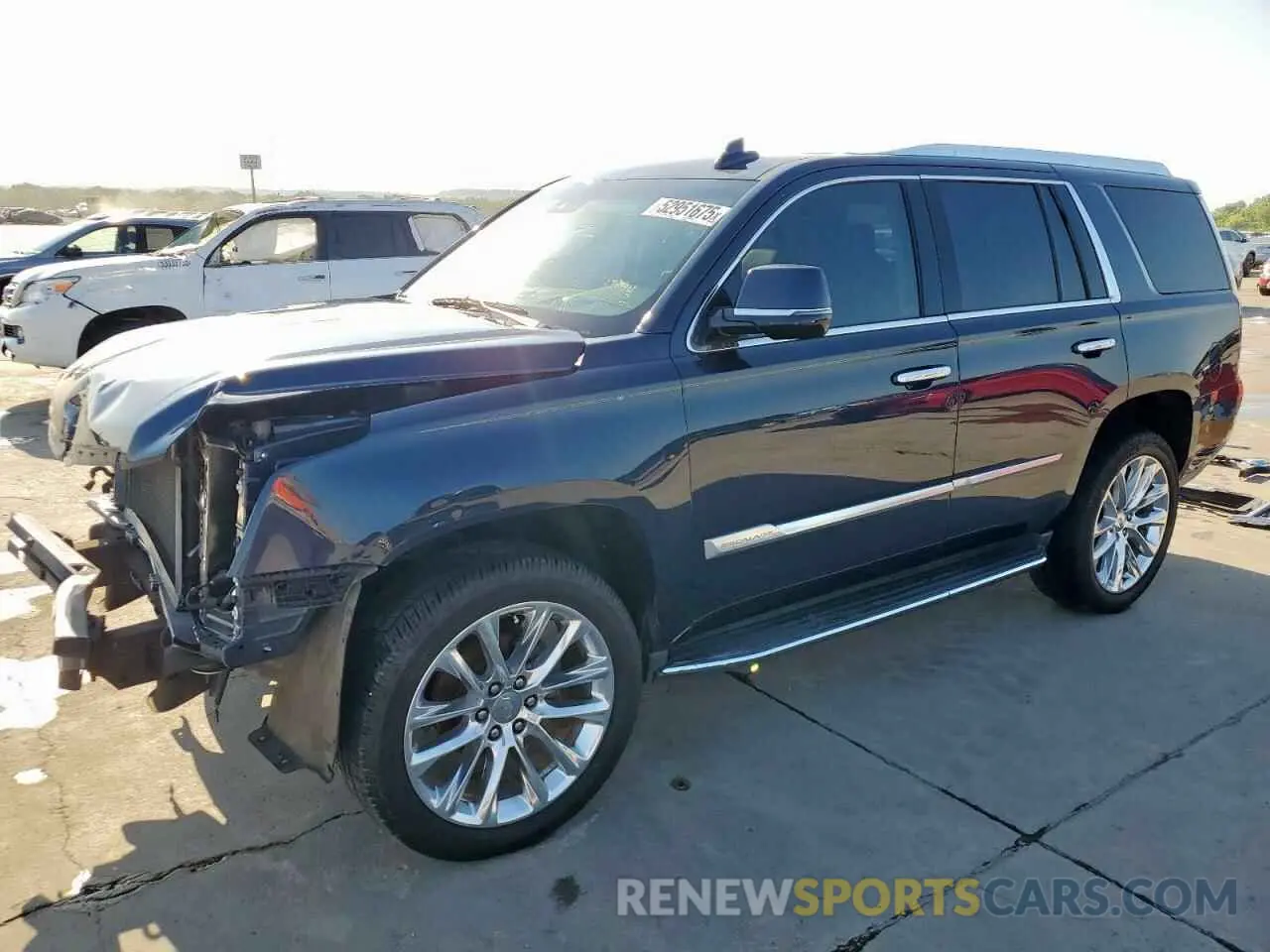 1 Photograph of a damaged car 1GYS3BKJ0KR212892 CADILLAC ESCALADE 2019