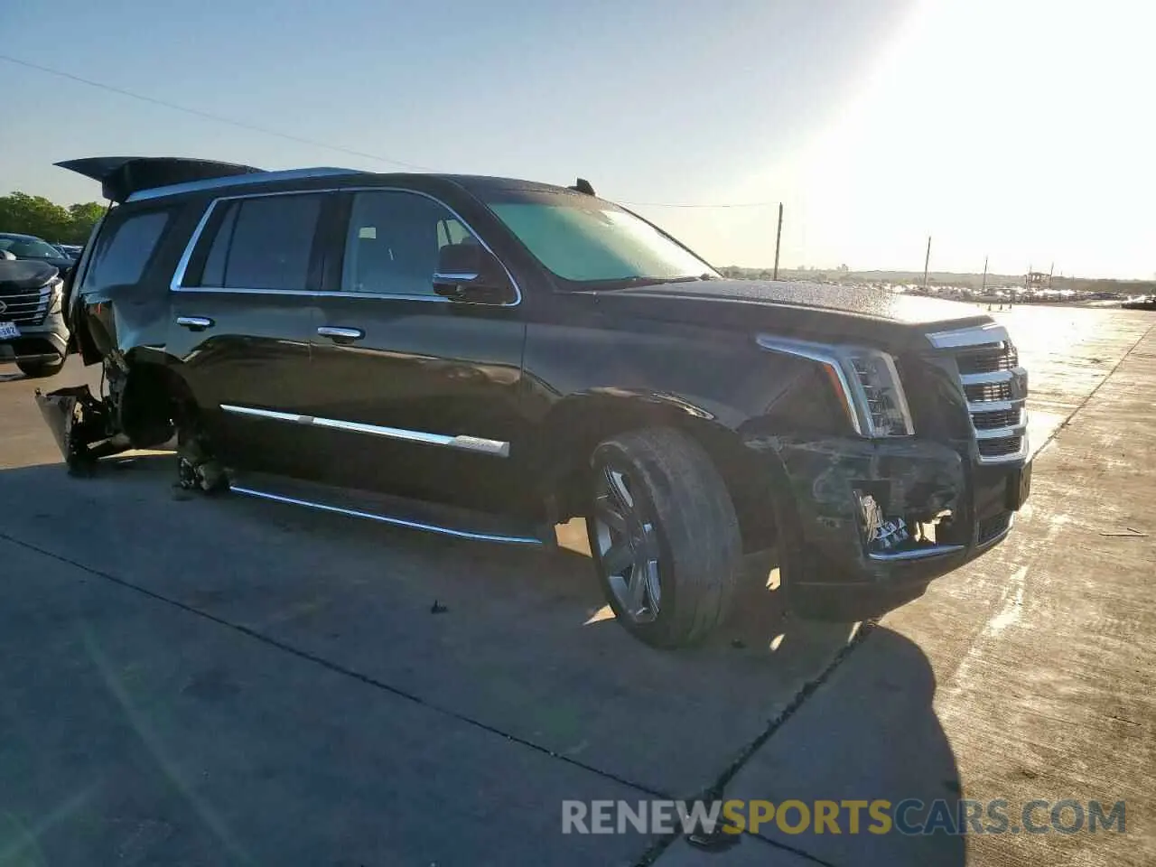 4 Фотография поврежденного автомобиля 1GYS3BKJ0KR272557 CADILLAC ESCALADE 2019