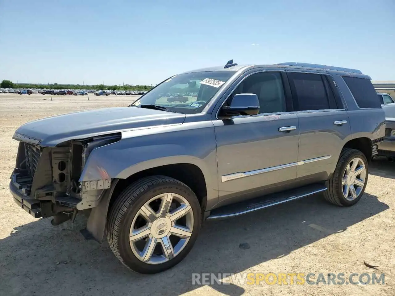 1 Photograph of a damaged car 1GYS3BKJ1KR111490 CADILLAC ESCALADE 2019