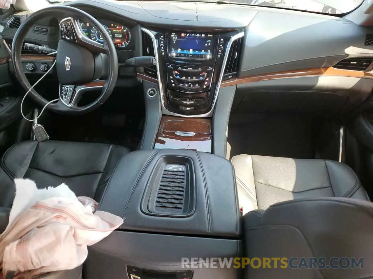 8 Photograph of a damaged car 1GYS4BKJ3KR277264 CADILLAC ESCALADE 2019