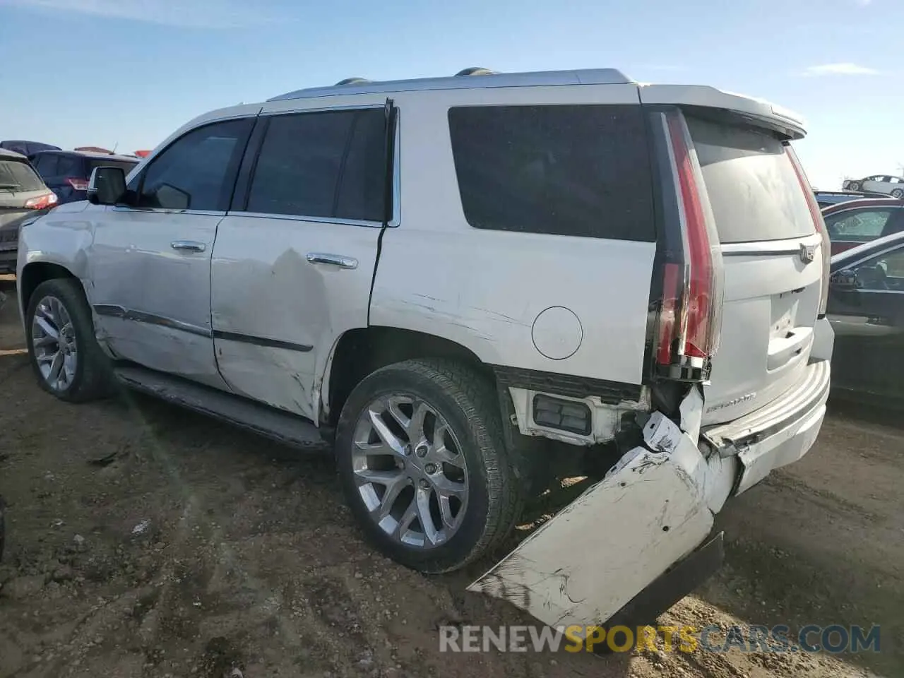 2 Photograph of a damaged car 1GYS4BKJ4KR154475 CADILLAC ESCALADE 2019
