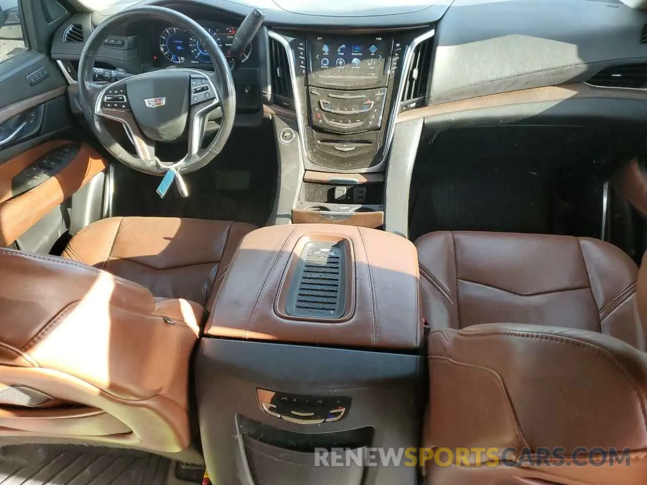 8 Photograph of a damaged car 1GYS4BKJ4KR154475 CADILLAC ESCALADE 2019