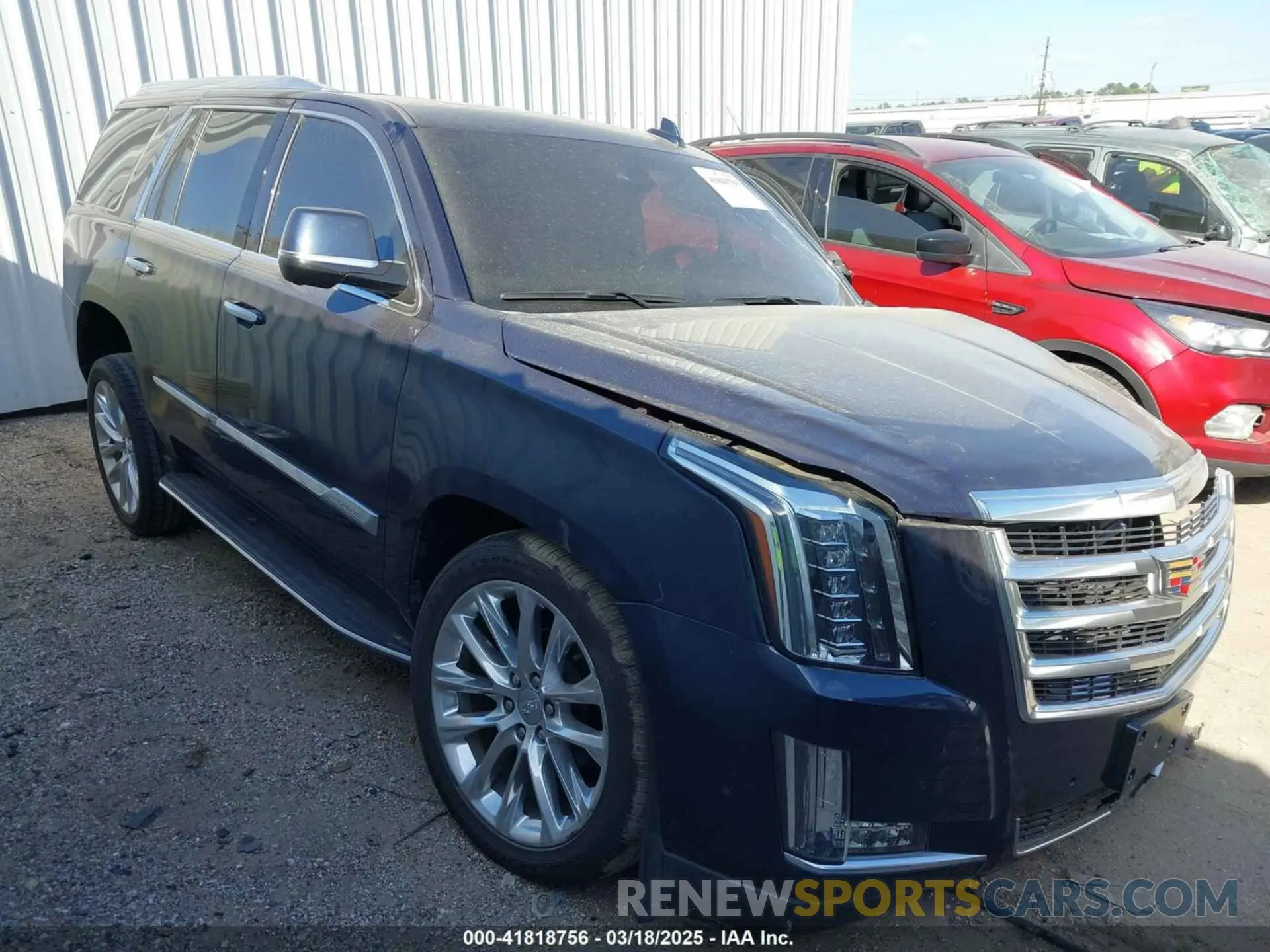 1 Фотография поврежденного автомобиля 1GYS4BKJ4KR291044 CADILLAC ESCALADE 2019