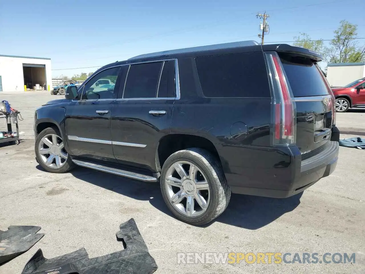 2 Photograph of a damaged car 1GYS4BKJ7KR138514 CADILLAC ESCALADE 2019
