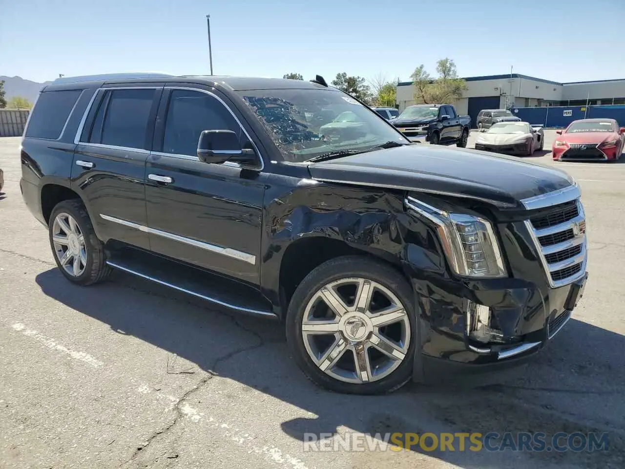 4 Photograph of a damaged car 1GYS4BKJ7KR138514 CADILLAC ESCALADE 2019