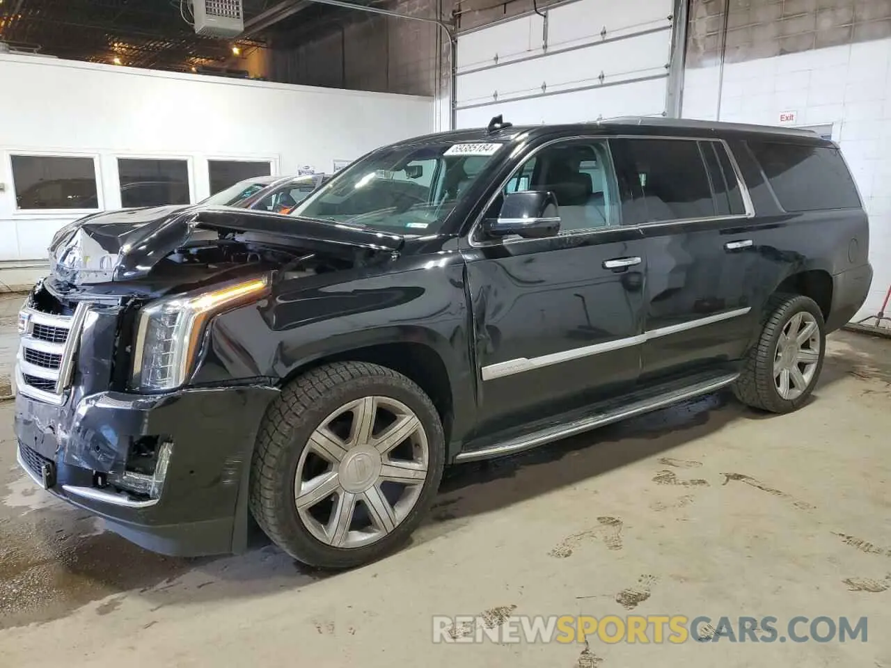 1 Photograph of a damaged car 1GYS4HKJ9KR162512 CADILLAC ESCALADE 2019