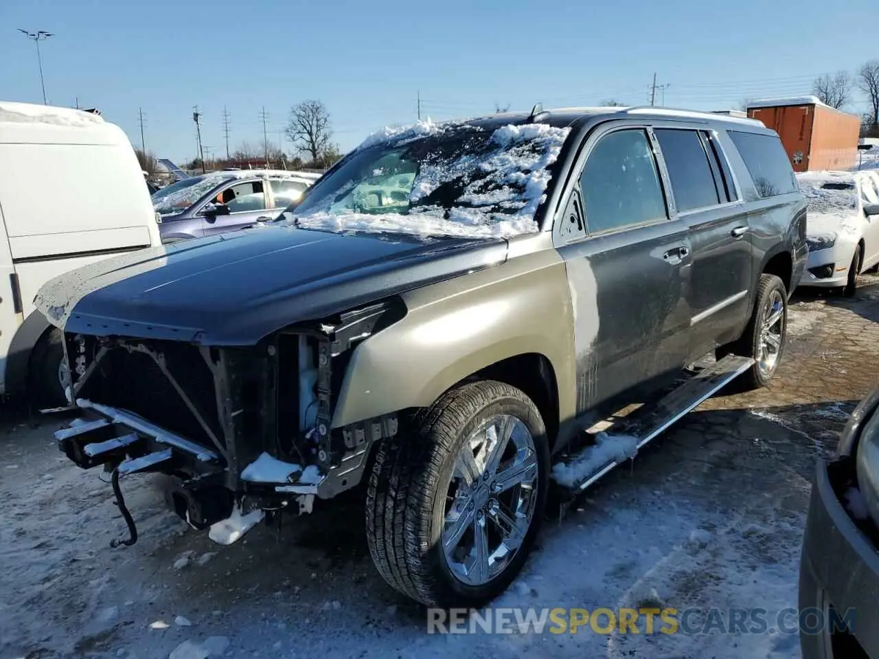 1 Photograph of a damaged car 1GYS4JKJ2KR261972 CADILLAC ESCALADE 2019