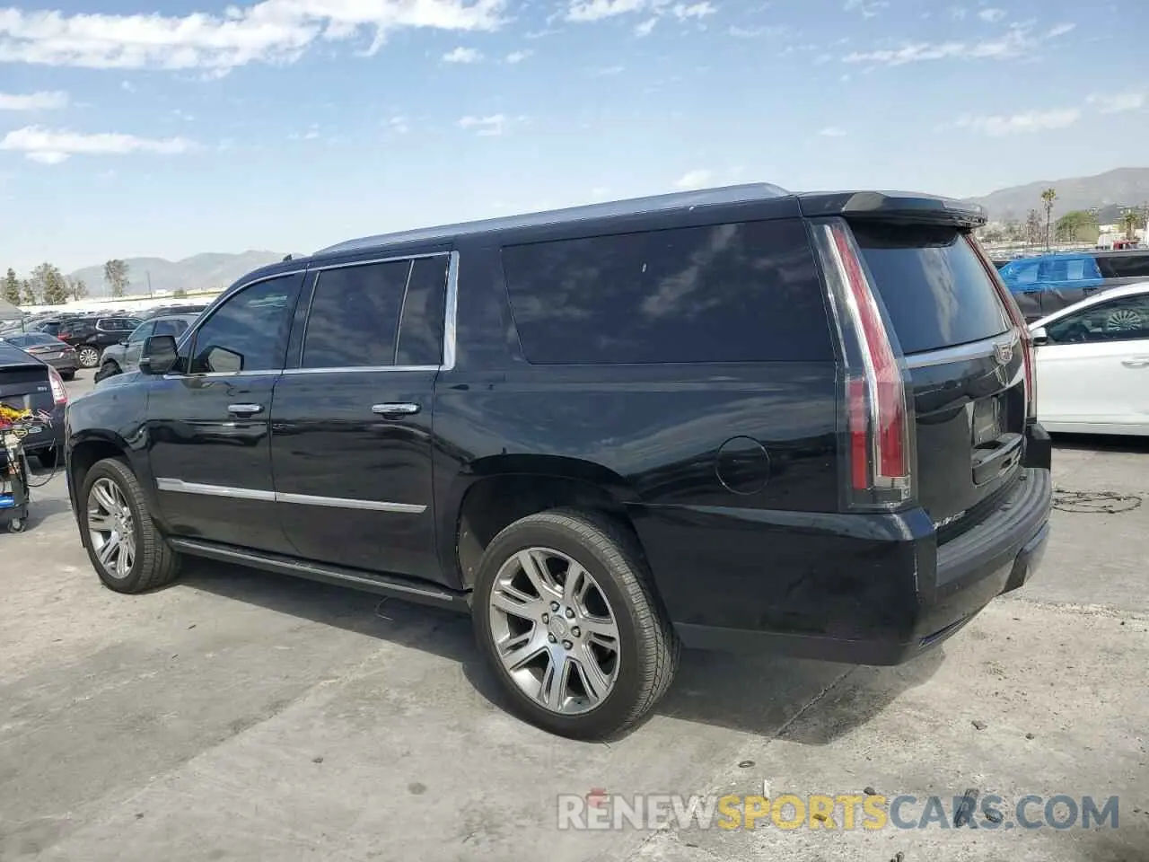 2 Photograph of a damaged car 1GYS4JKJ3KR112440 CADILLAC ESCALADE 2019
