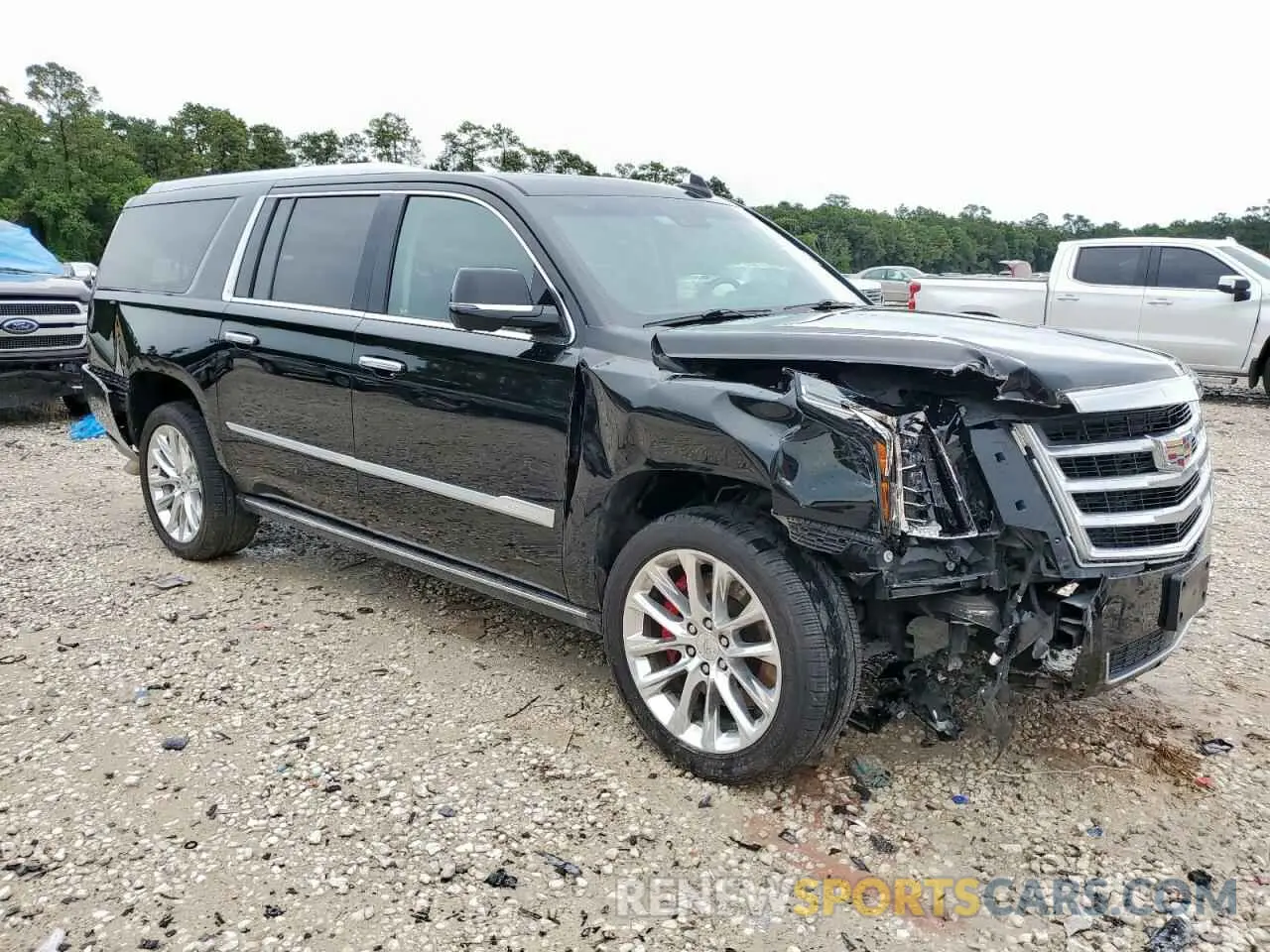4 Photograph of a damaged car 1GYS4JKJ6KR134481 CADILLAC ESCALADE 2019