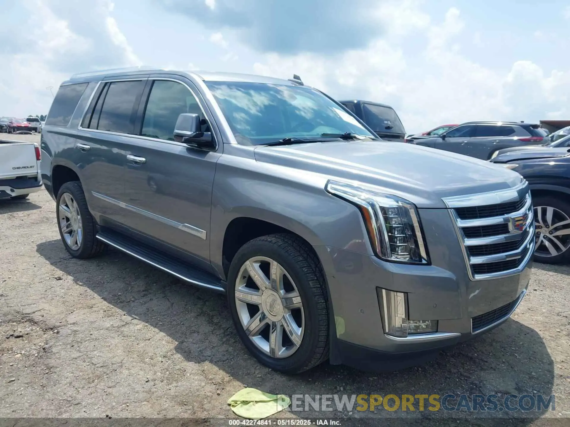 1 Фотография поврежденного автомобиля 1GYS3BKJ0LR116410 CADILLAC ESCALADE 2020