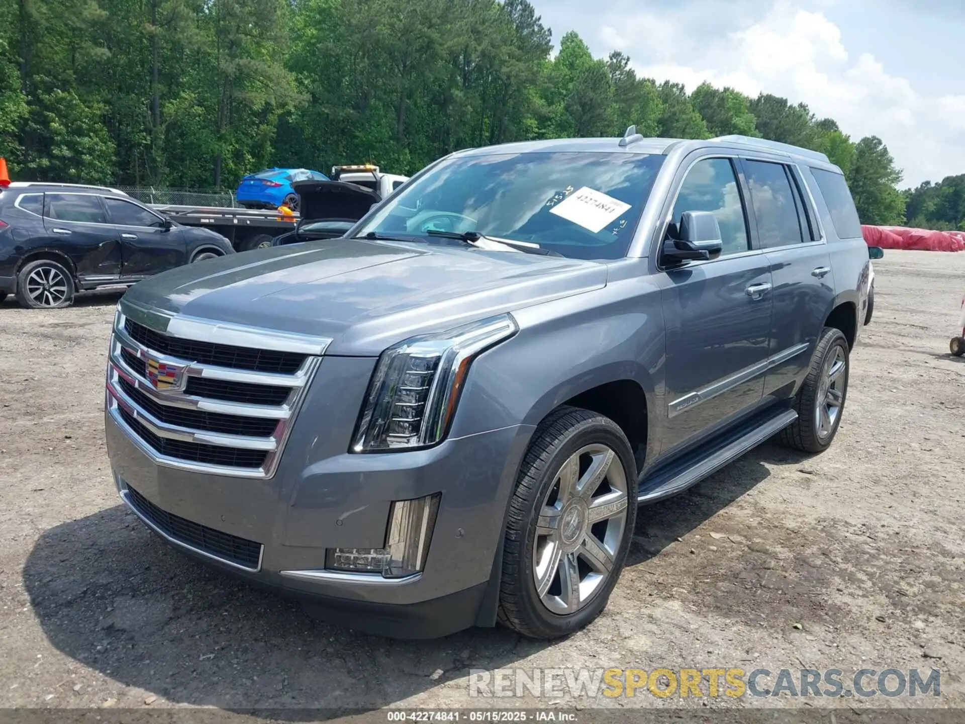 2 Фотография поврежденного автомобиля 1GYS3BKJ0LR116410 CADILLAC ESCALADE 2020