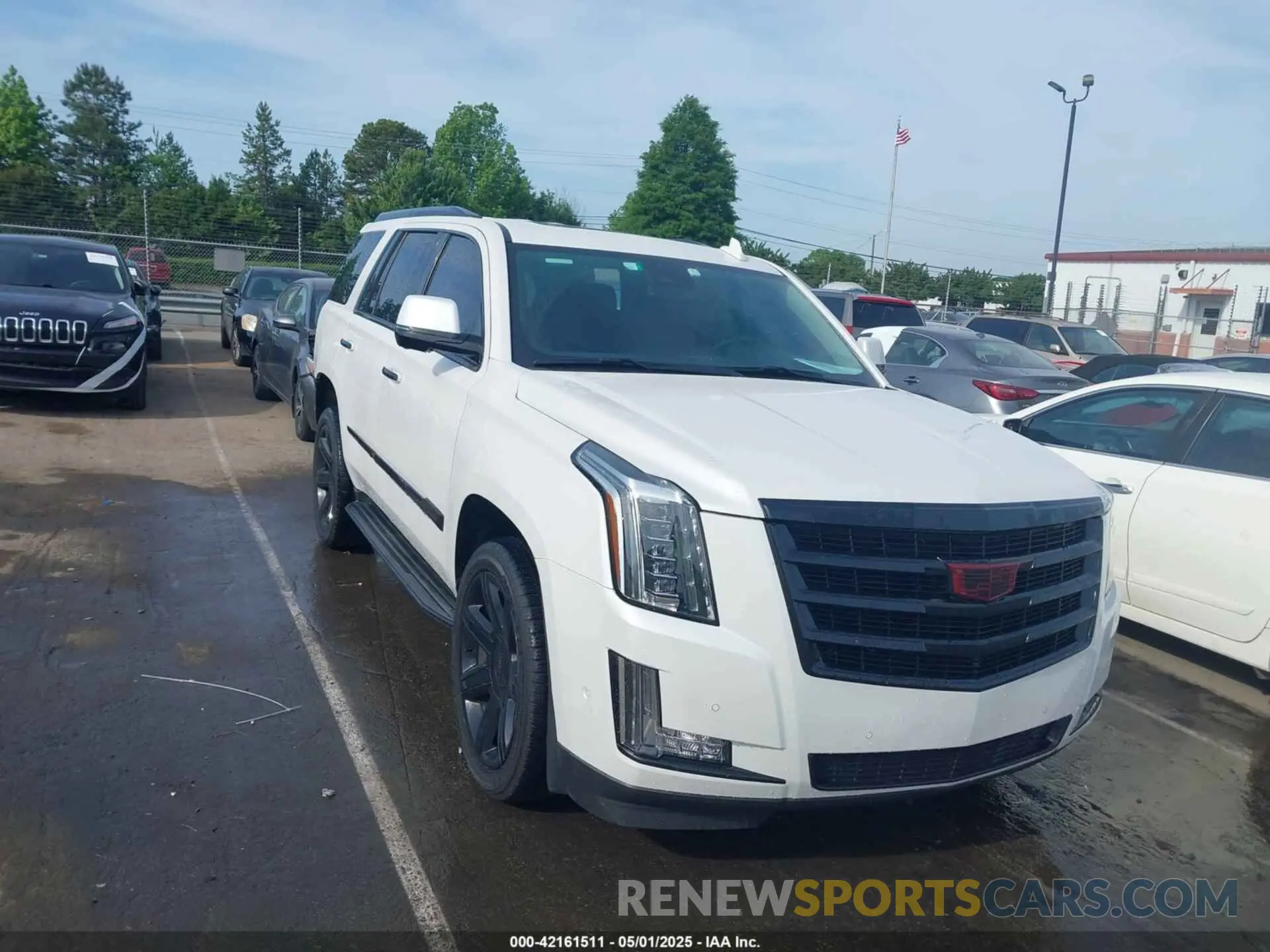 1 Фотография поврежденного автомобиля 1GYS3BKJ3LR144735 CADILLAC ESCALADE 2020