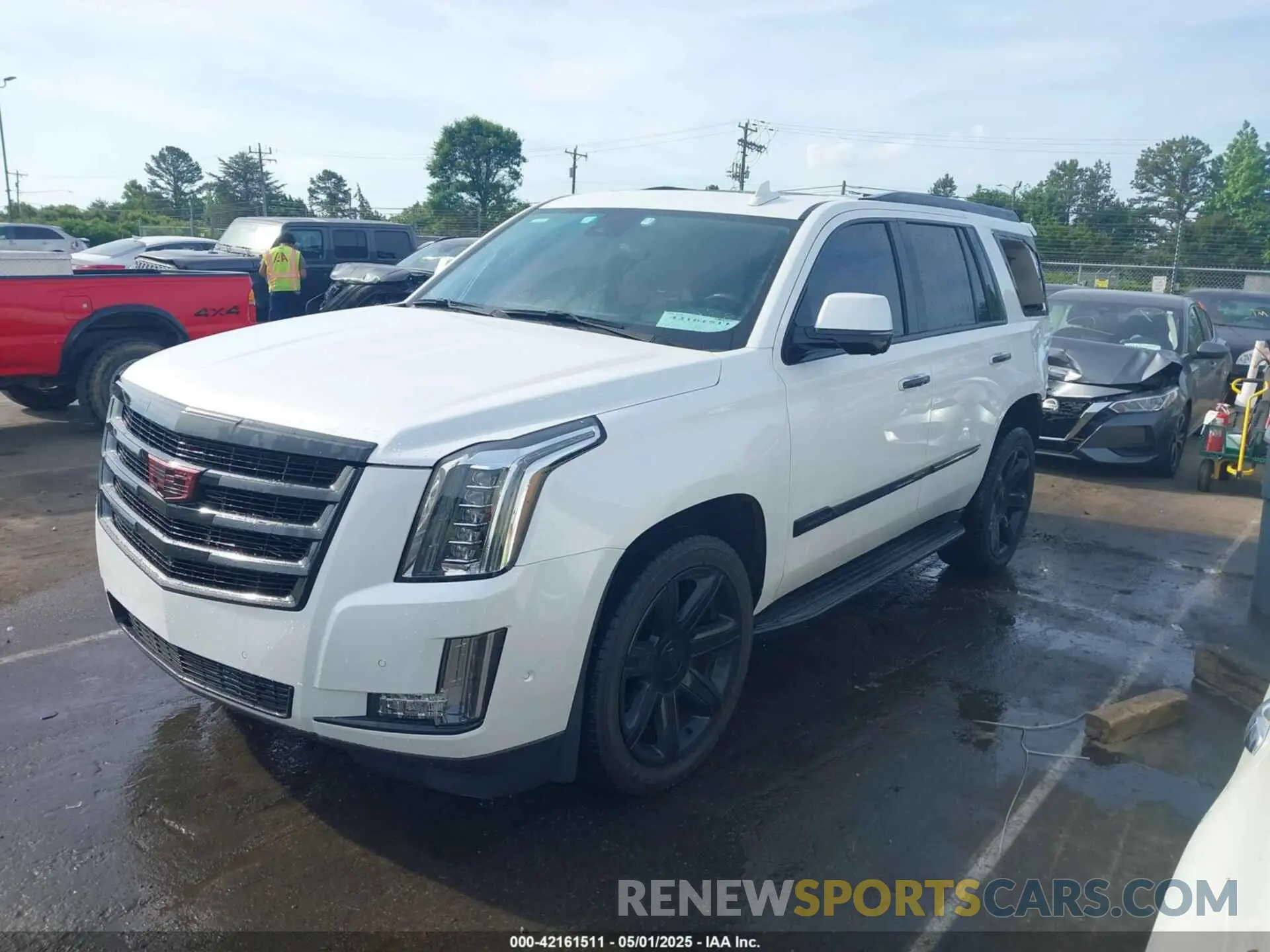 2 Фотография поврежденного автомобиля 1GYS3BKJ3LR144735 CADILLAC ESCALADE 2020