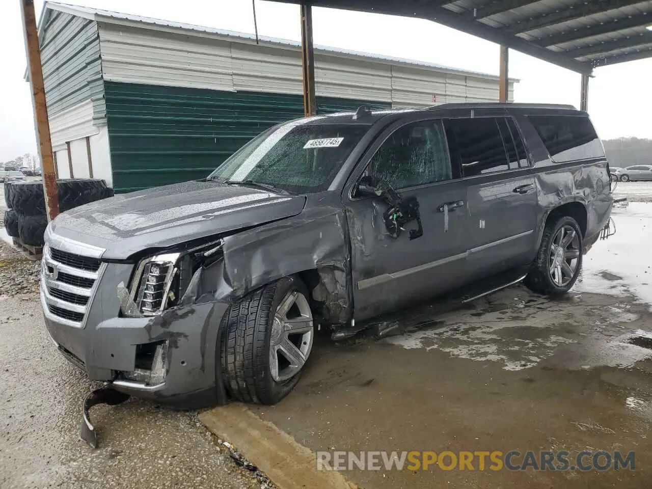 1 Фотография поврежденного автомобиля 1GYS3HKJ0LR187240 CADILLAC ESCALADE 2020