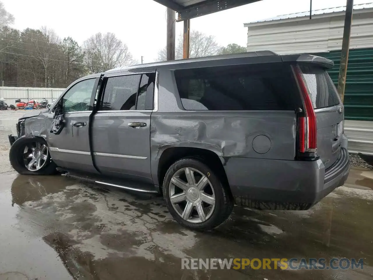 2 Фотография поврежденного автомобиля 1GYS3HKJ0LR187240 CADILLAC ESCALADE 2020