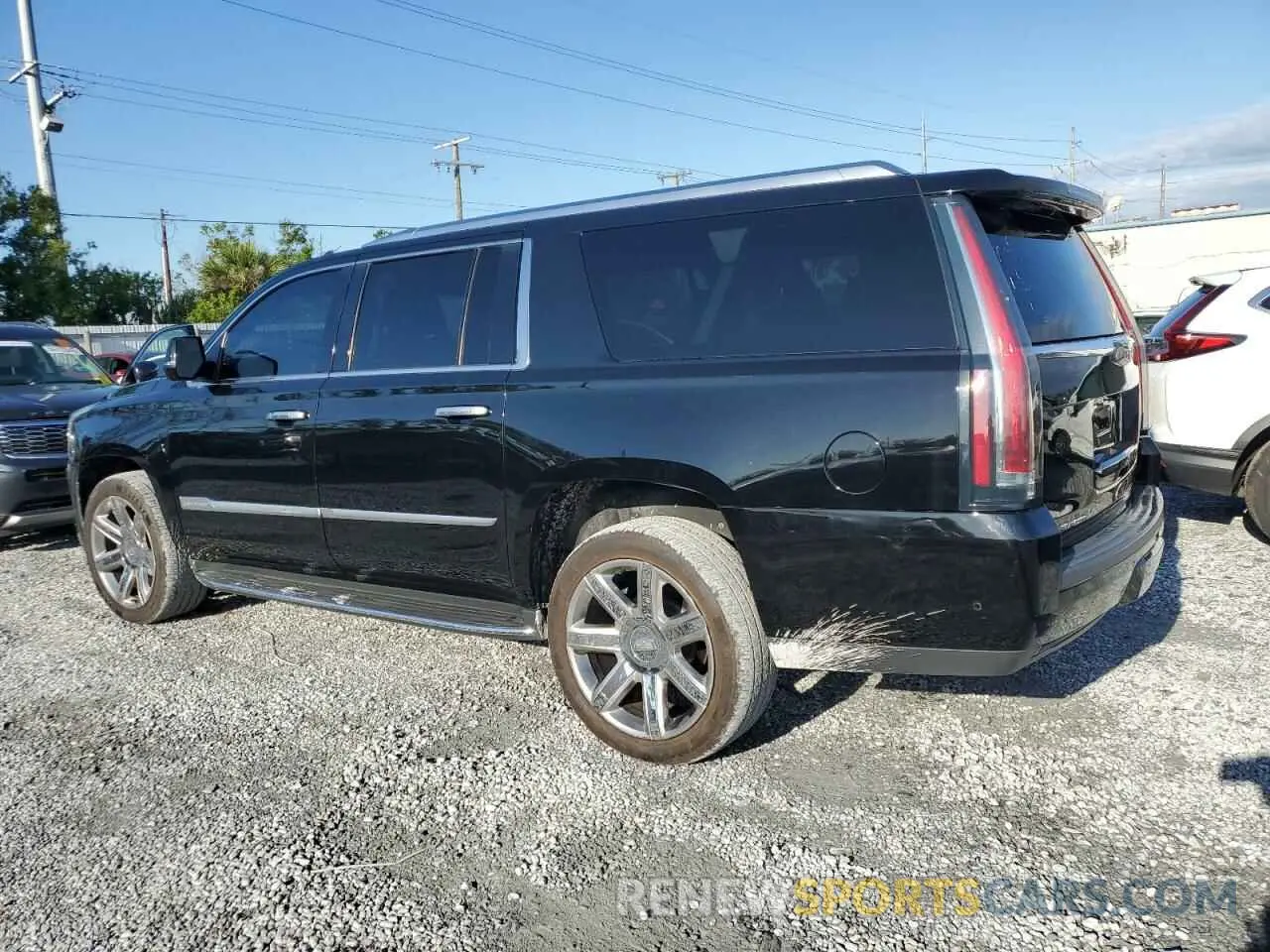 2 Фотография поврежденного автомобиля 1GYS3HKJ8LR221392 CADILLAC ESCALADE 2020