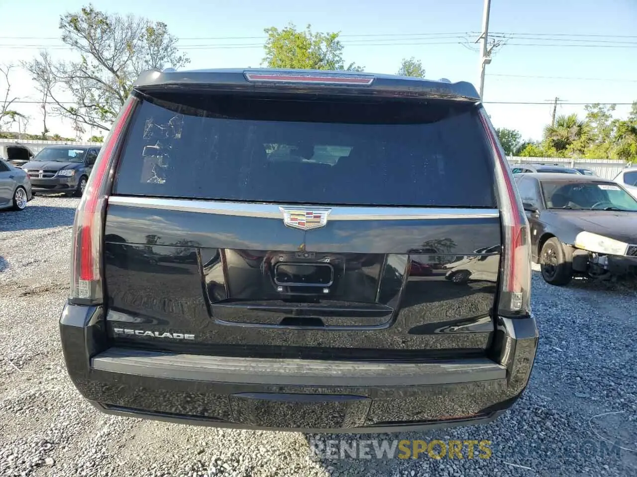6 Фотография поврежденного автомобиля 1GYS3HKJ8LR221392 CADILLAC ESCALADE 2020
