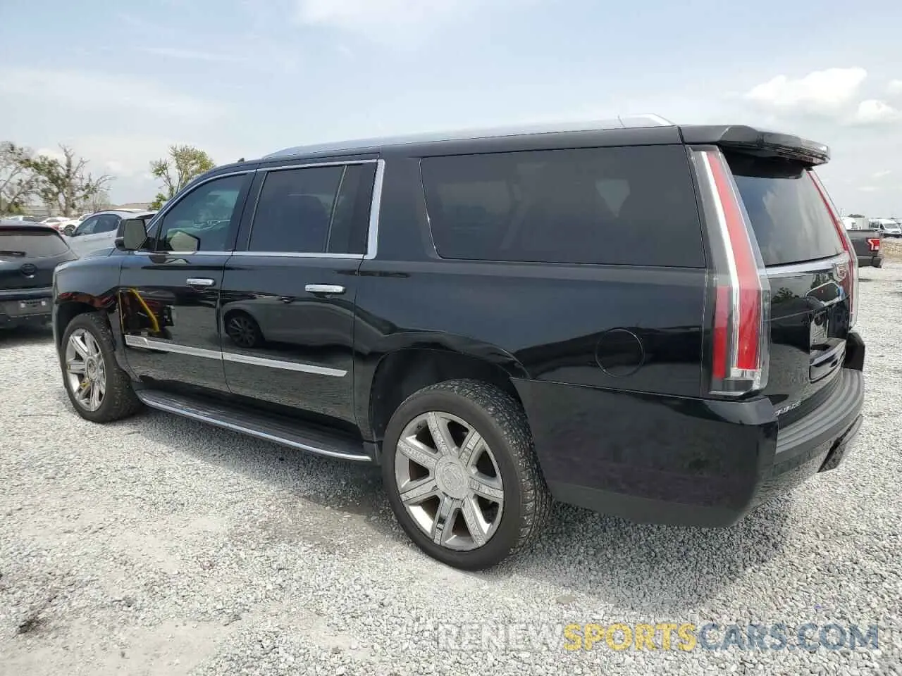 2 Фотография поврежденного автомобиля 1GYS3HKJXLR122461 CADILLAC ESCALADE 2020