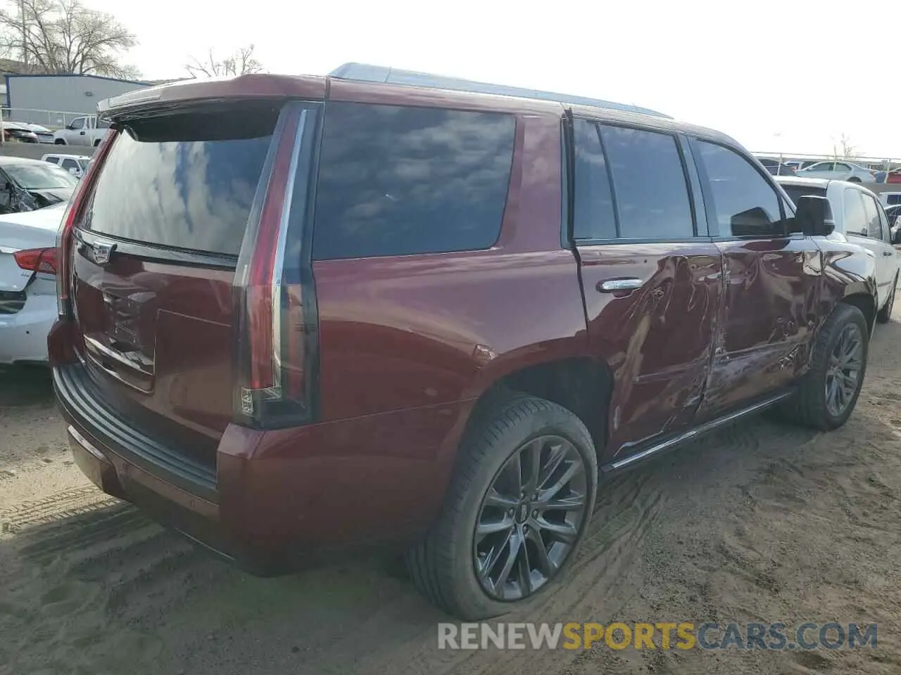 3 Photograph of a damaged car 1GYS4DKJ4LR175789 CADILLAC ESCALADE 2020