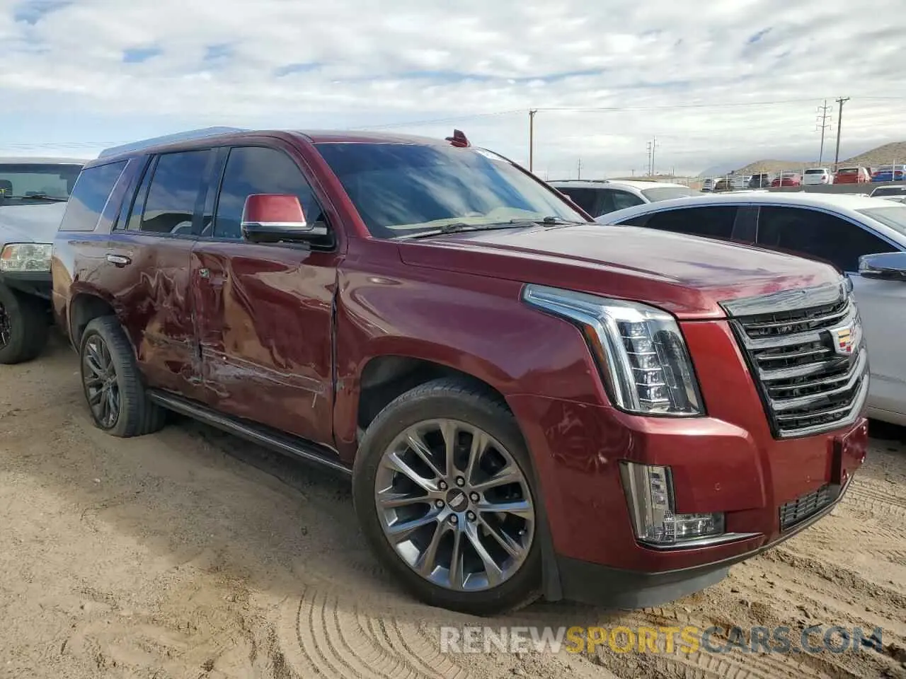 4 Photograph of a damaged car 1GYS4DKJ4LR175789 CADILLAC ESCALADE 2020