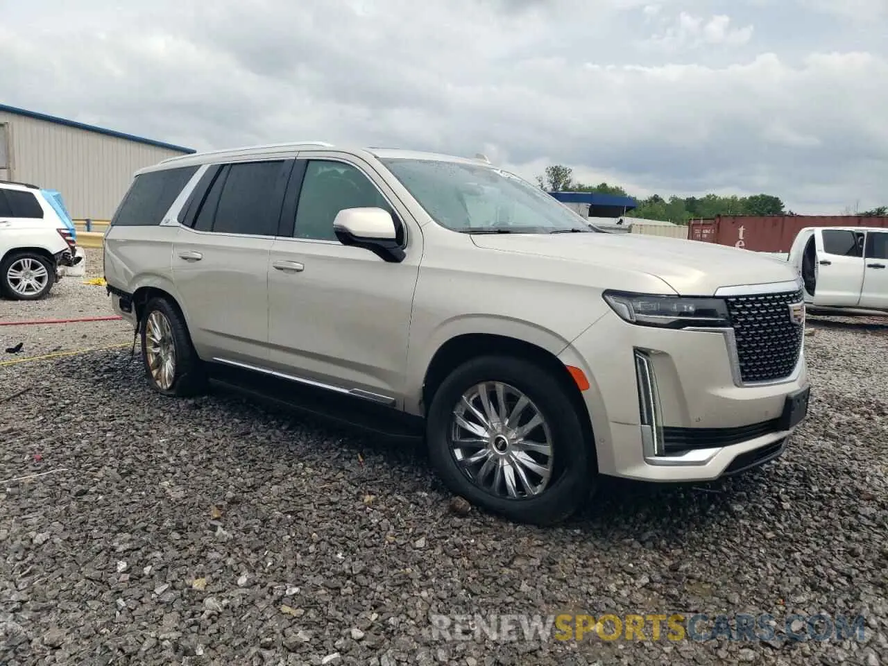 4 Фотография поврежденного автомобиля 1GYS3BKL1MR253813 CADILLAC ESCALADE 2021