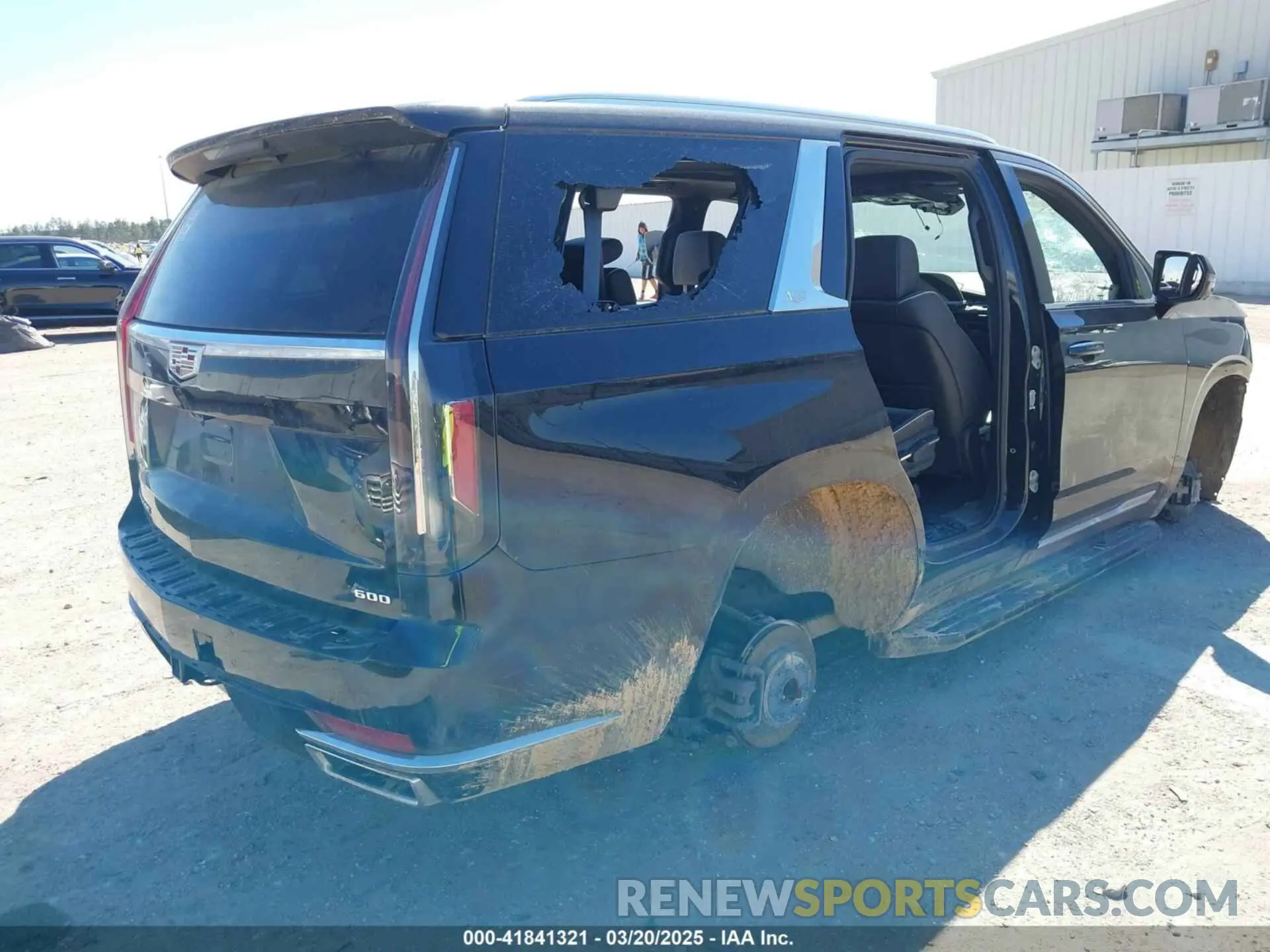 4 Фотография поврежденного автомобиля 1GYS3BKL2MR462218 CADILLAC ESCALADE 2021