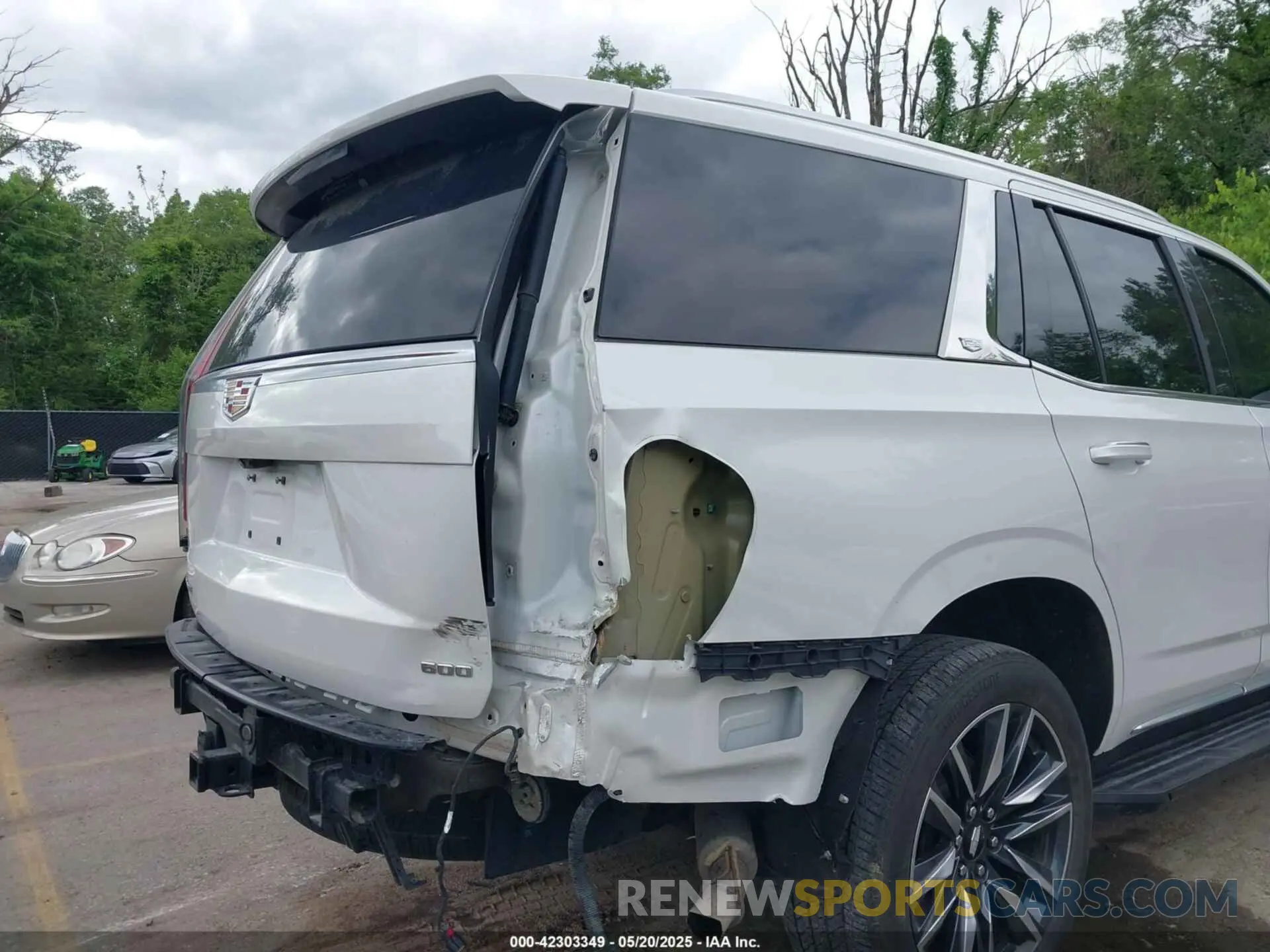 6 Фотография поврежденного автомобиля 1GYS3BKL6MR345239 CADILLAC ESCALADE 2021