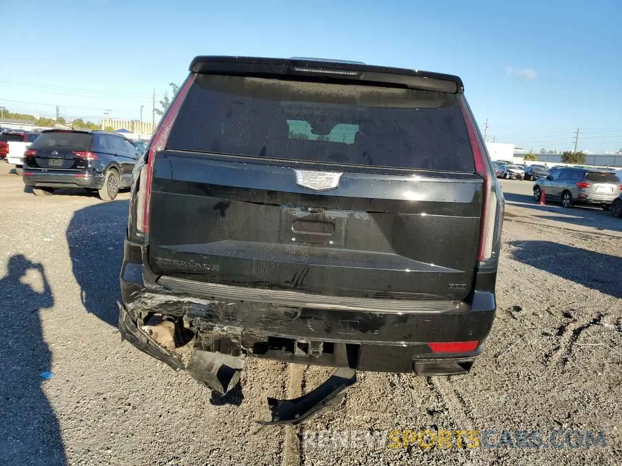 6 Фотография поврежденного автомобиля 1GYS3FKL4MR482588 CADILLAC ESCALADE 2021