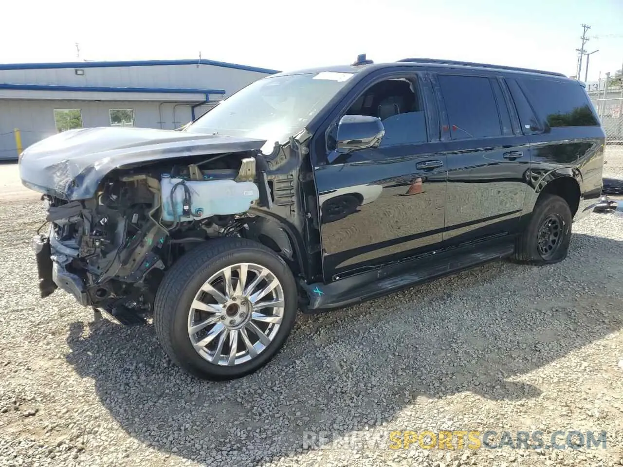 1 Photograph of a damaged car 1GYS3KKLXMR316505 CADILLAC ESCALADE 2021