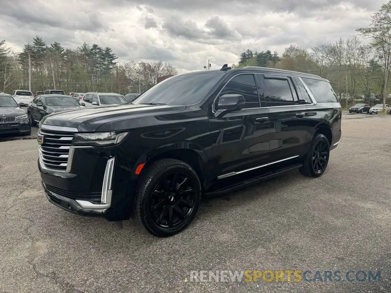 2 Photograph of a damaged car 1GYS3MKL5MR365333 CADILLAC ESCALADE 2021
