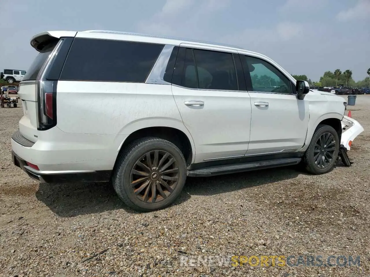 3 Фотография поврежденного автомобиля 1GYS4AKL3MR232470 CADILLAC ESCALADE 2021