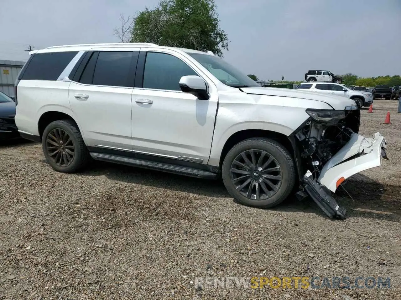 4 Фотография поврежденного автомобиля 1GYS4AKL3MR232470 CADILLAC ESCALADE 2021