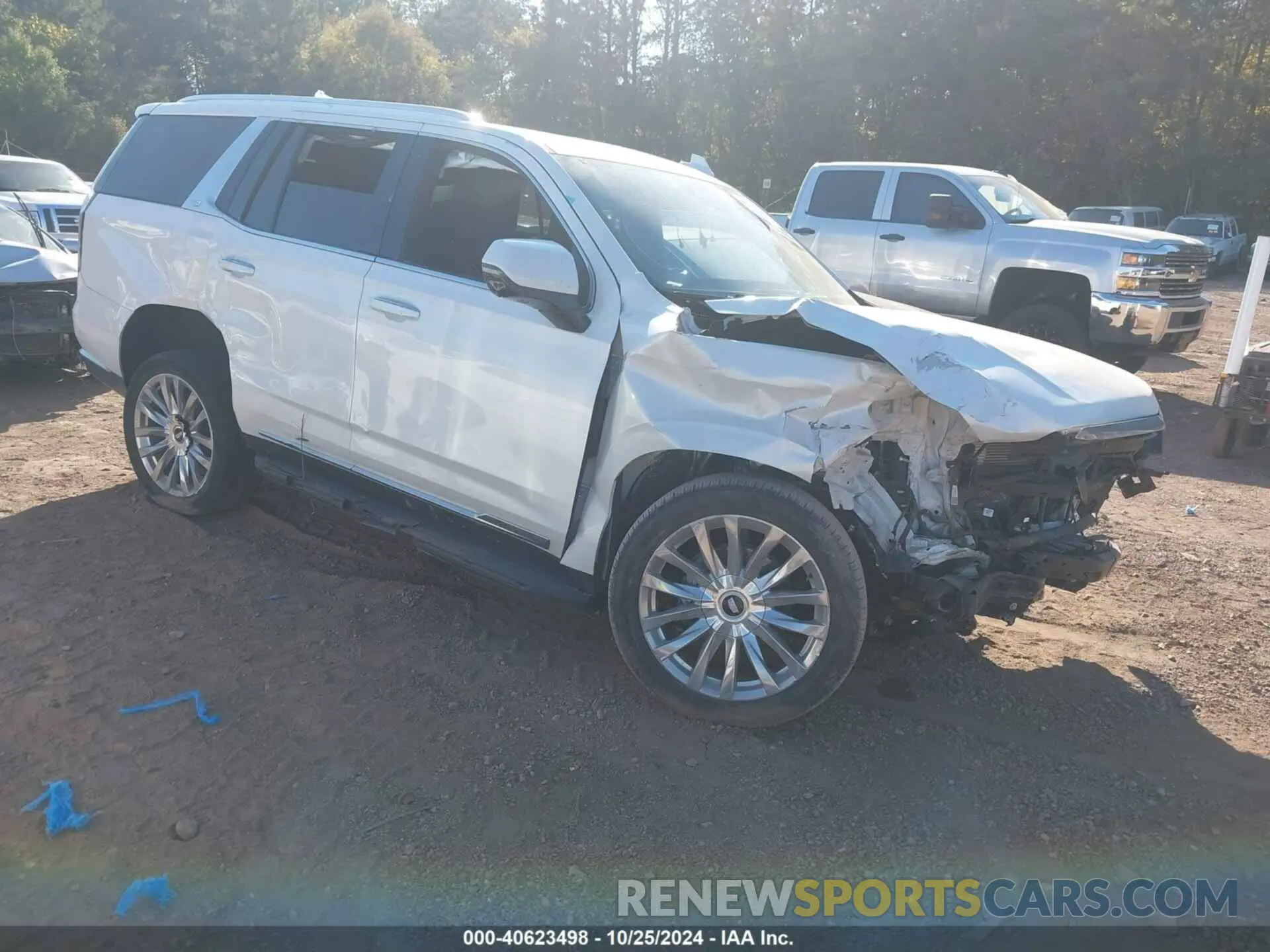 1 Photograph of a damaged car 1GYS4BKL3MR221930 CADILLAC ESCALADE 2021