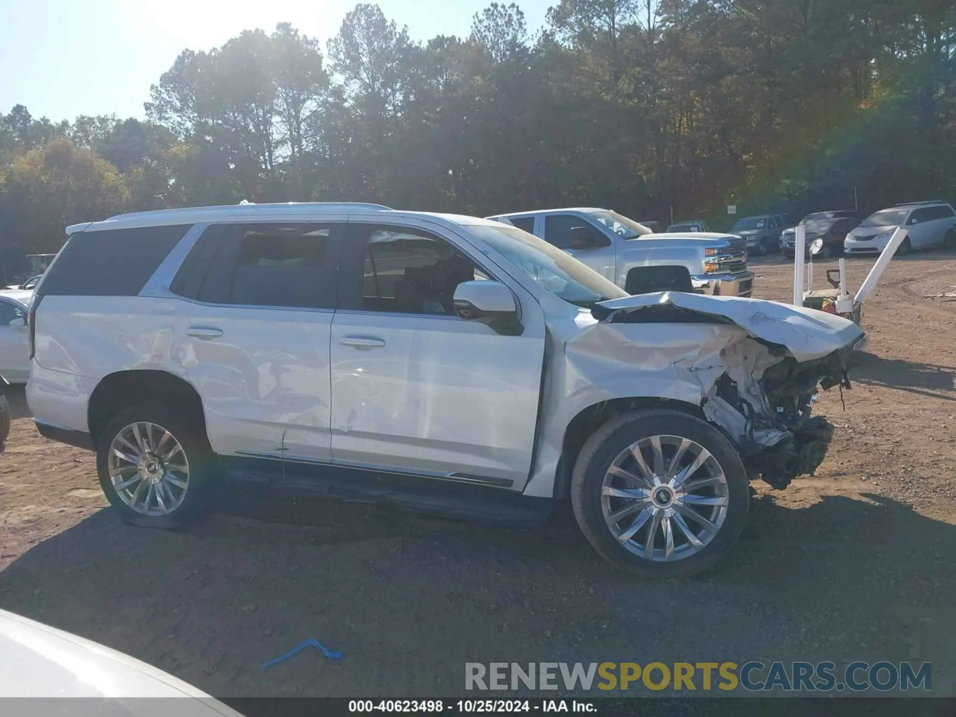 13 Photograph of a damaged car 1GYS4BKL3MR221930 CADILLAC ESCALADE 2021